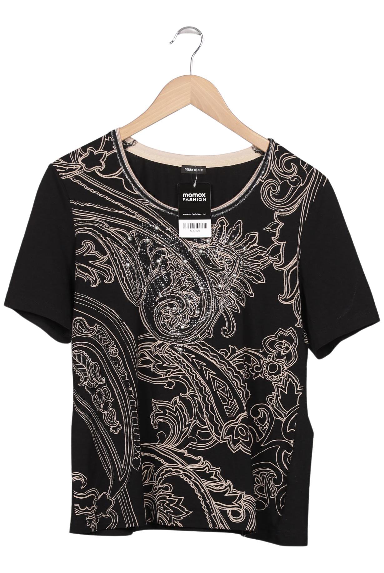 

Gerry Weber Damen T-Shirt, schwarz, Gr. 42