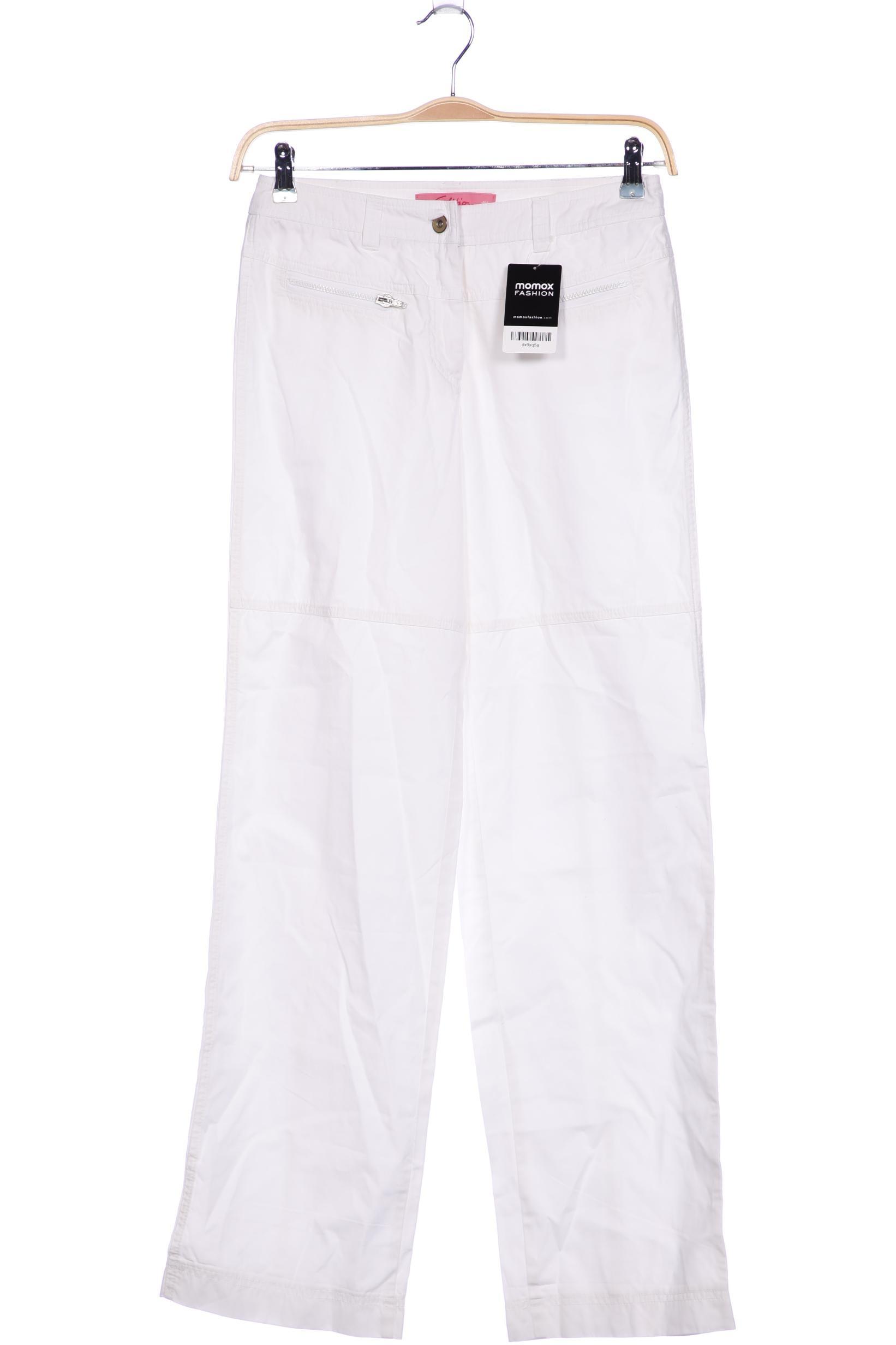 

Gerry Weber Damen Stoffhose, weiß, Gr. 38