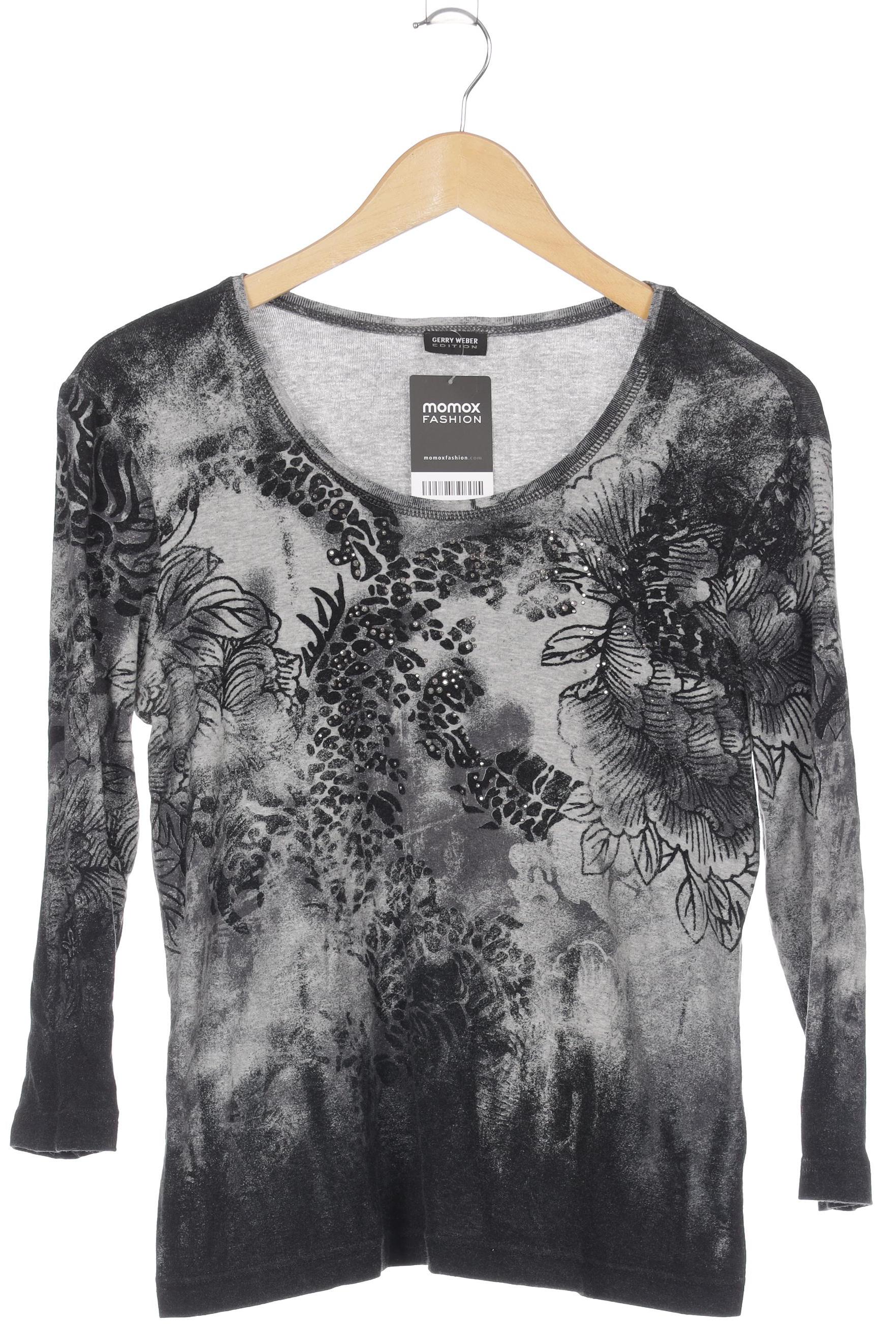 

Gerry Weber Damen Langarmshirt, grau, Gr. 38