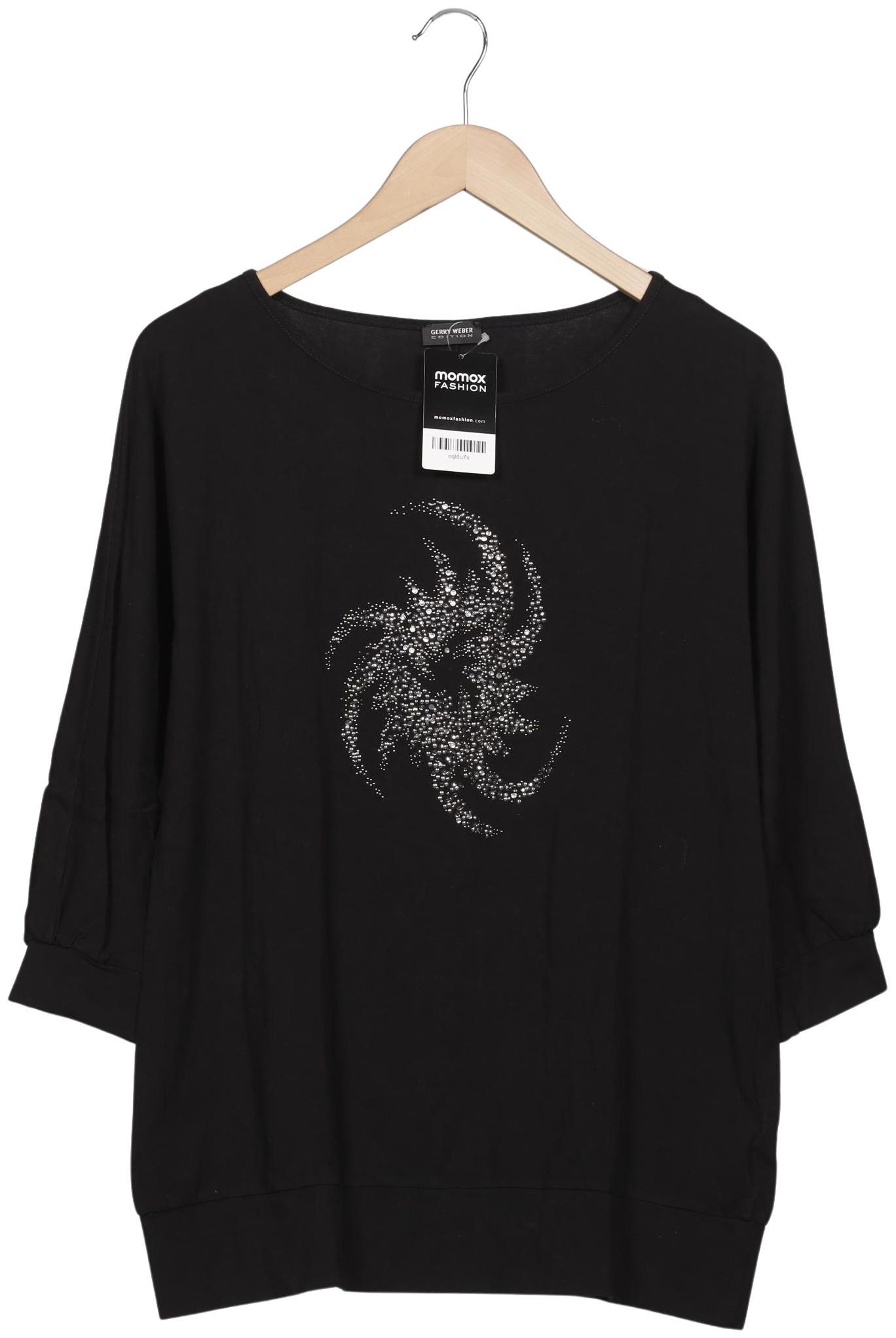 

Gerry Weber Damen Langarmshirt, schwarz, Gr. 44