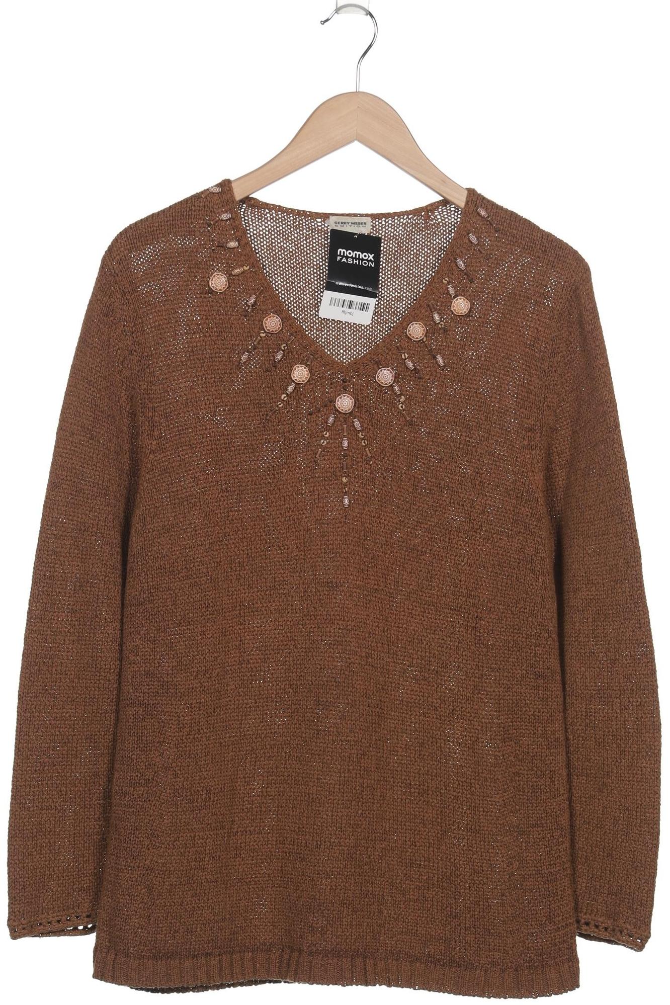 

Gerry Weber Damen Pullover, braun, Gr. 44