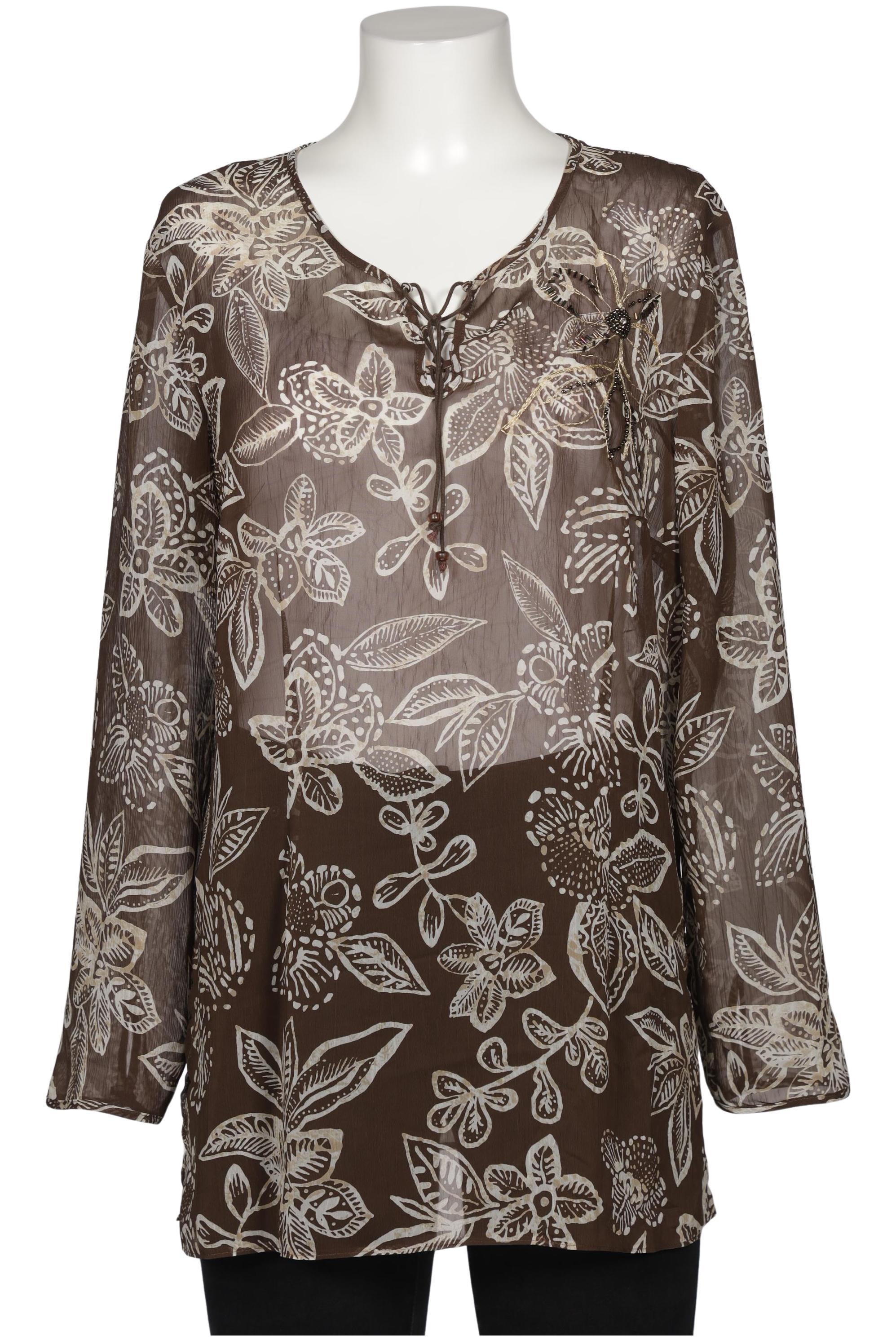 

Gerry Weber Damen Bluse, braun, Gr. 42