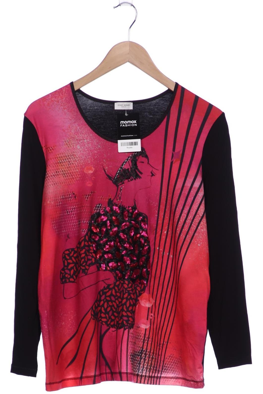 

Gerry Weber Damen Langarmshirt, schwarz, Gr. 40