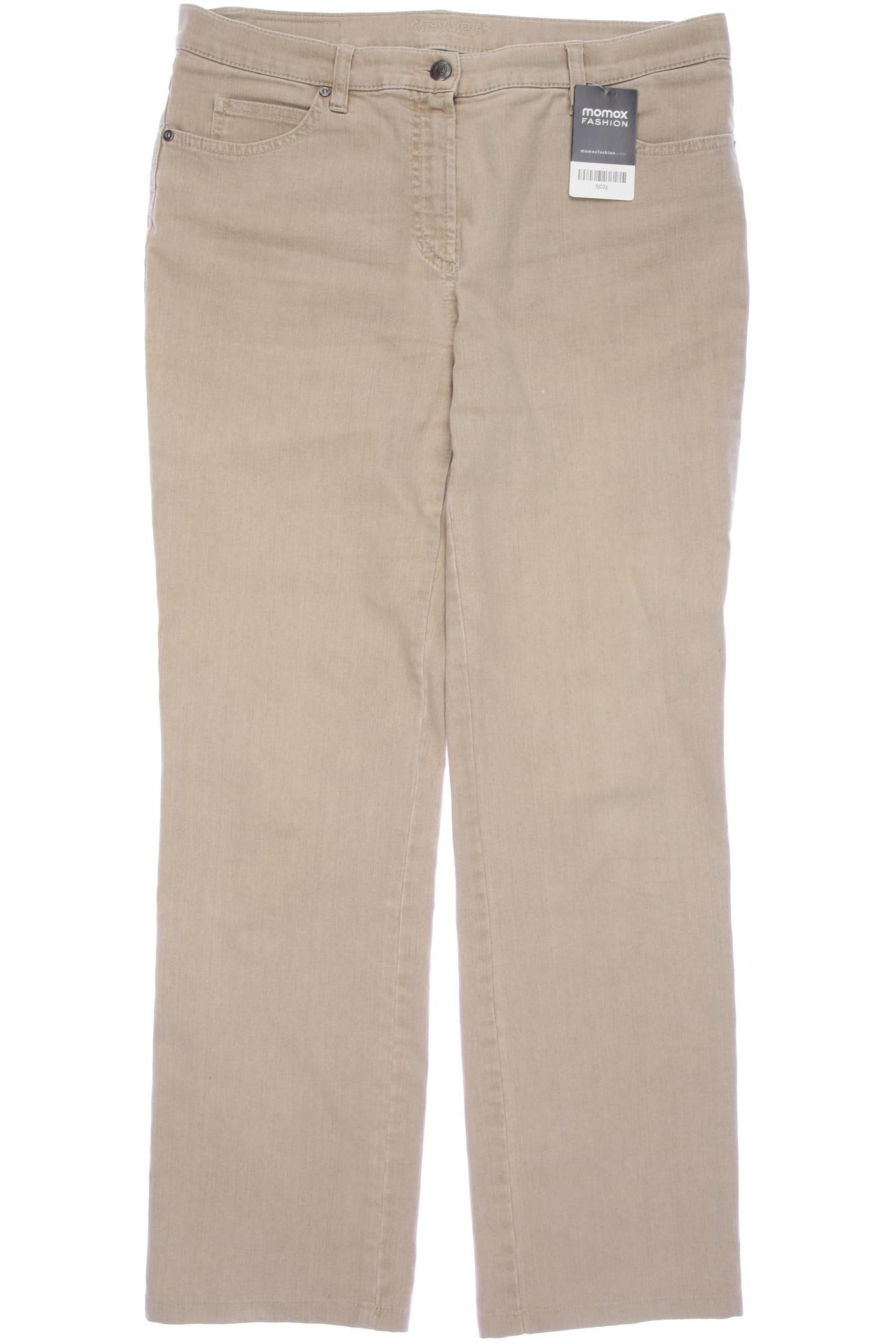 

Gerry Weber Damen Jeans, beige, Gr. 40