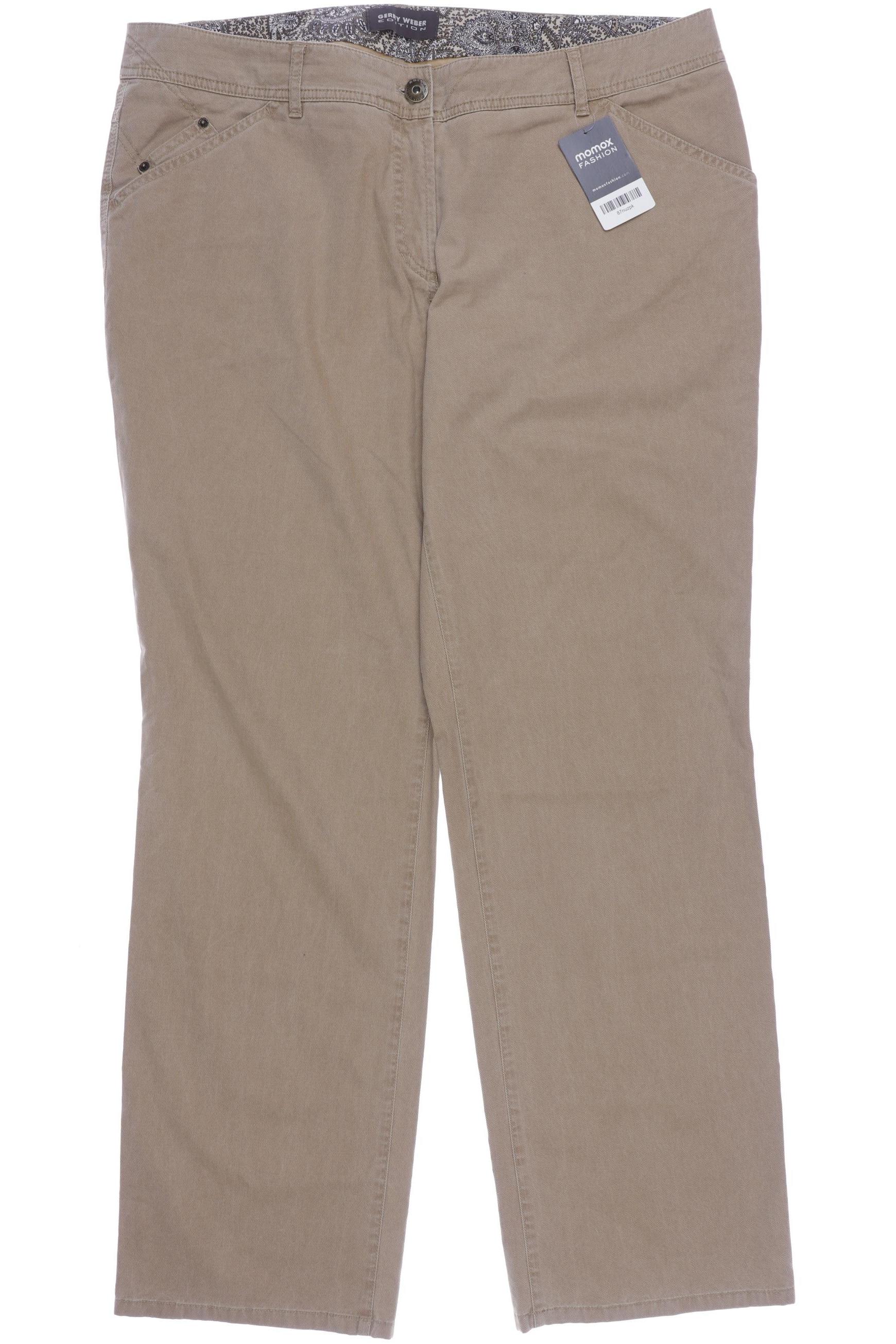 

Gerry Weber Damen Stoffhose, braun, Gr. 48