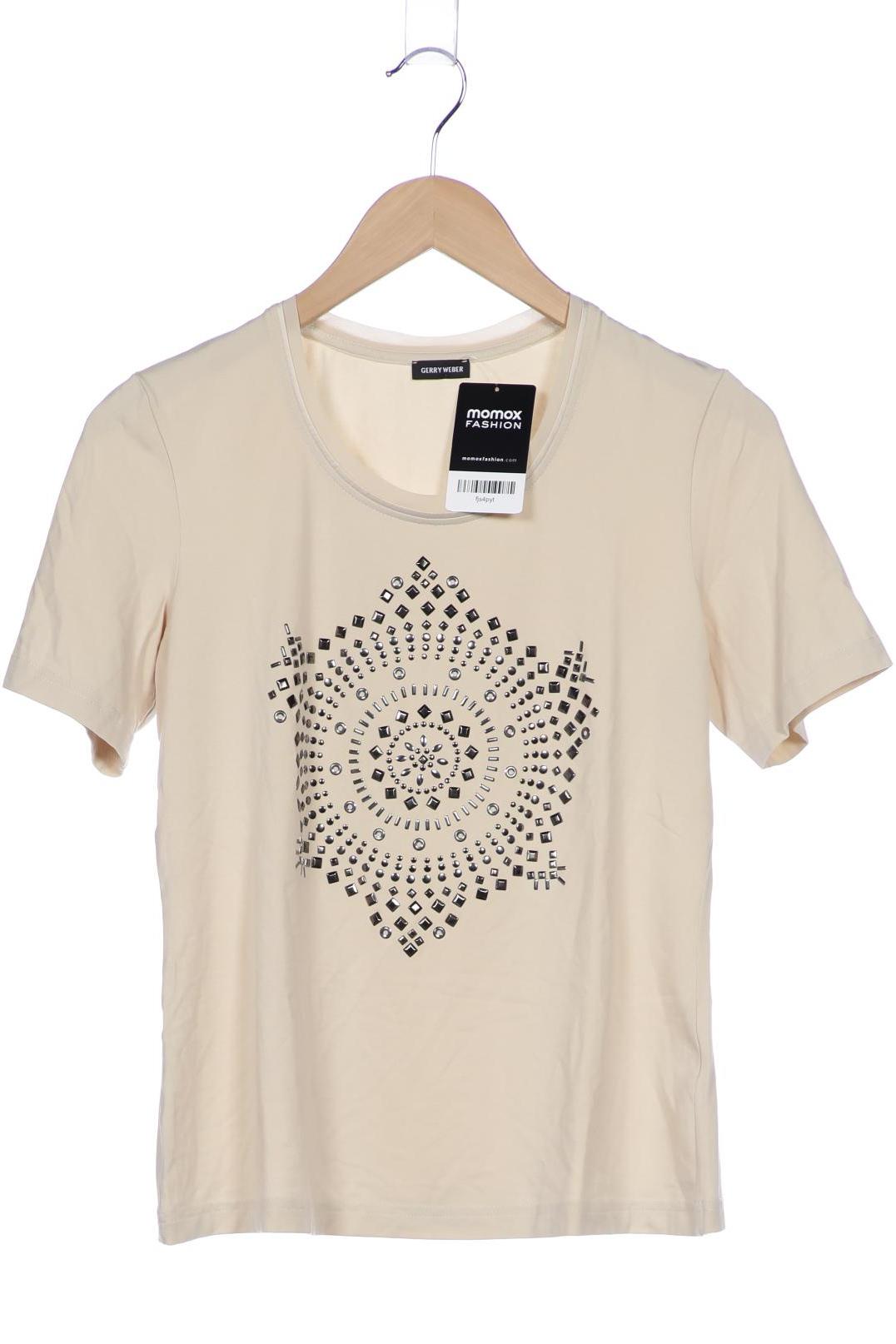 

Gerry Weber Damen T-Shirt, beige, Gr. 40