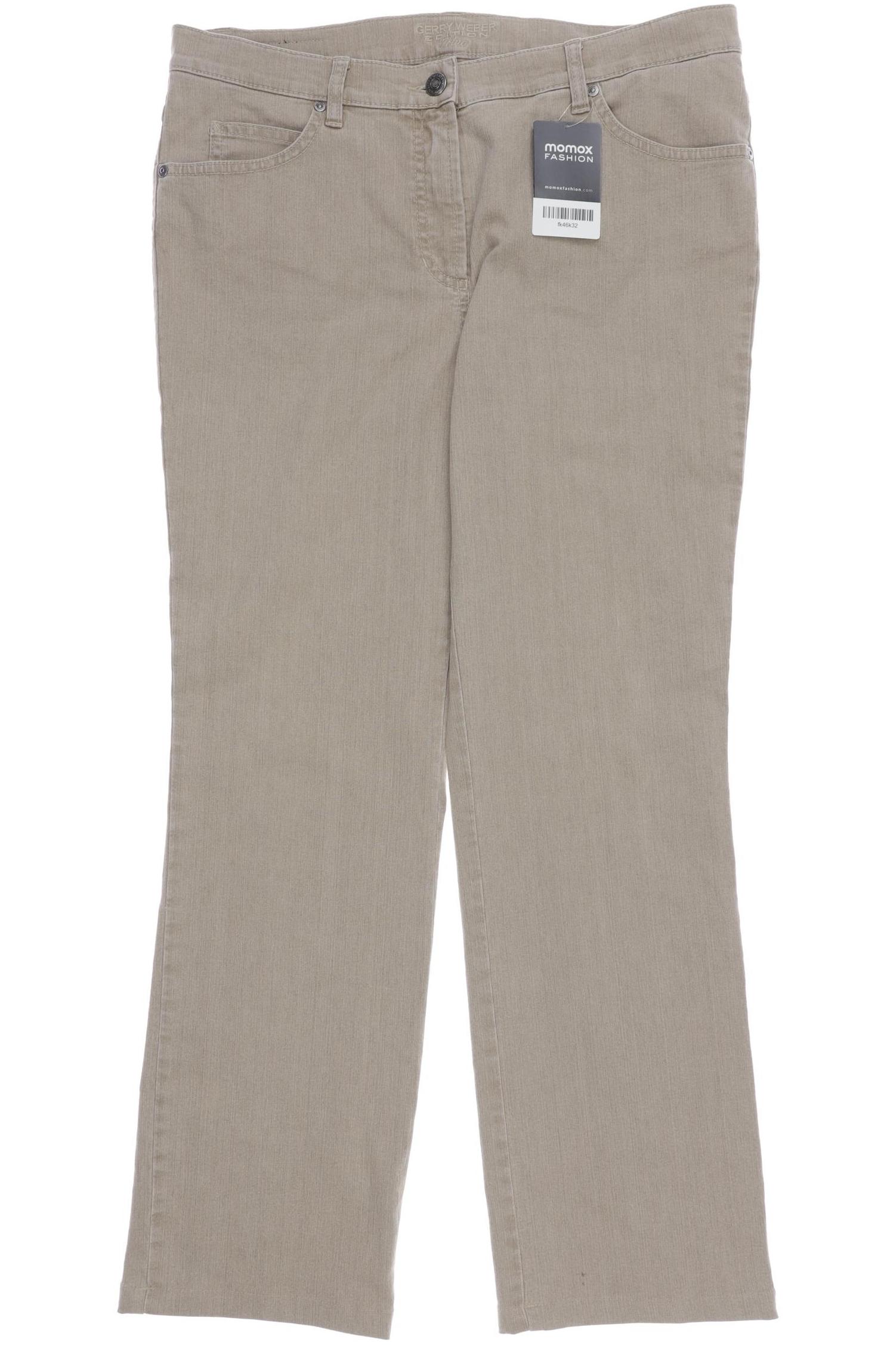 

Gerry Weber Damen Jeans, beige, Gr. 40