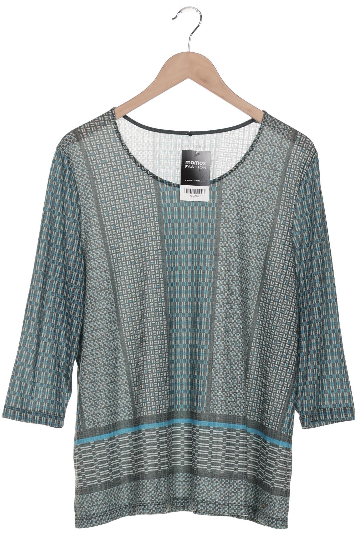 

Gerry Weber Damen Langarmshirt, grün, Gr. 48