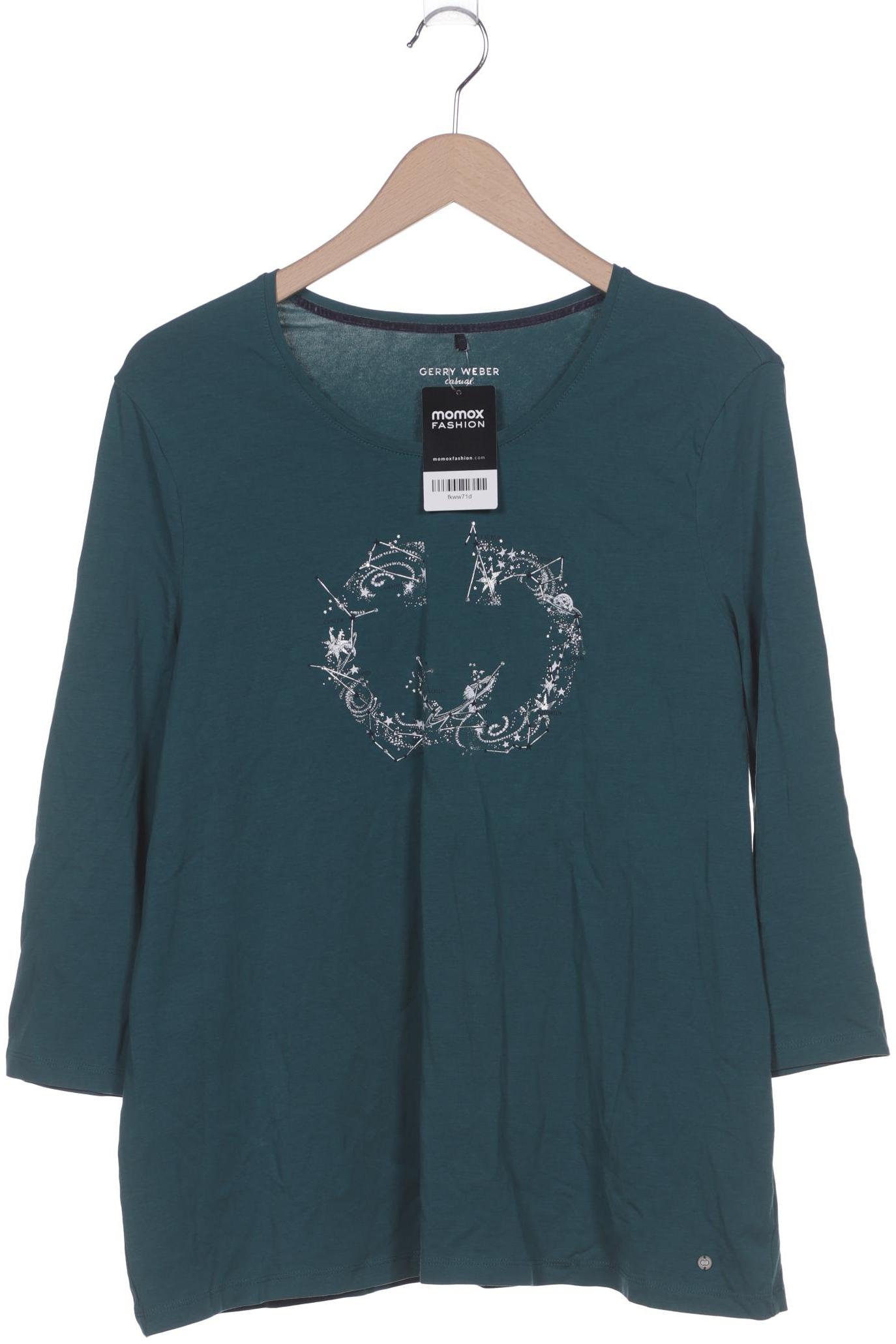 

Gerry Weber Damen Langarmshirt, türkis, Gr. 46