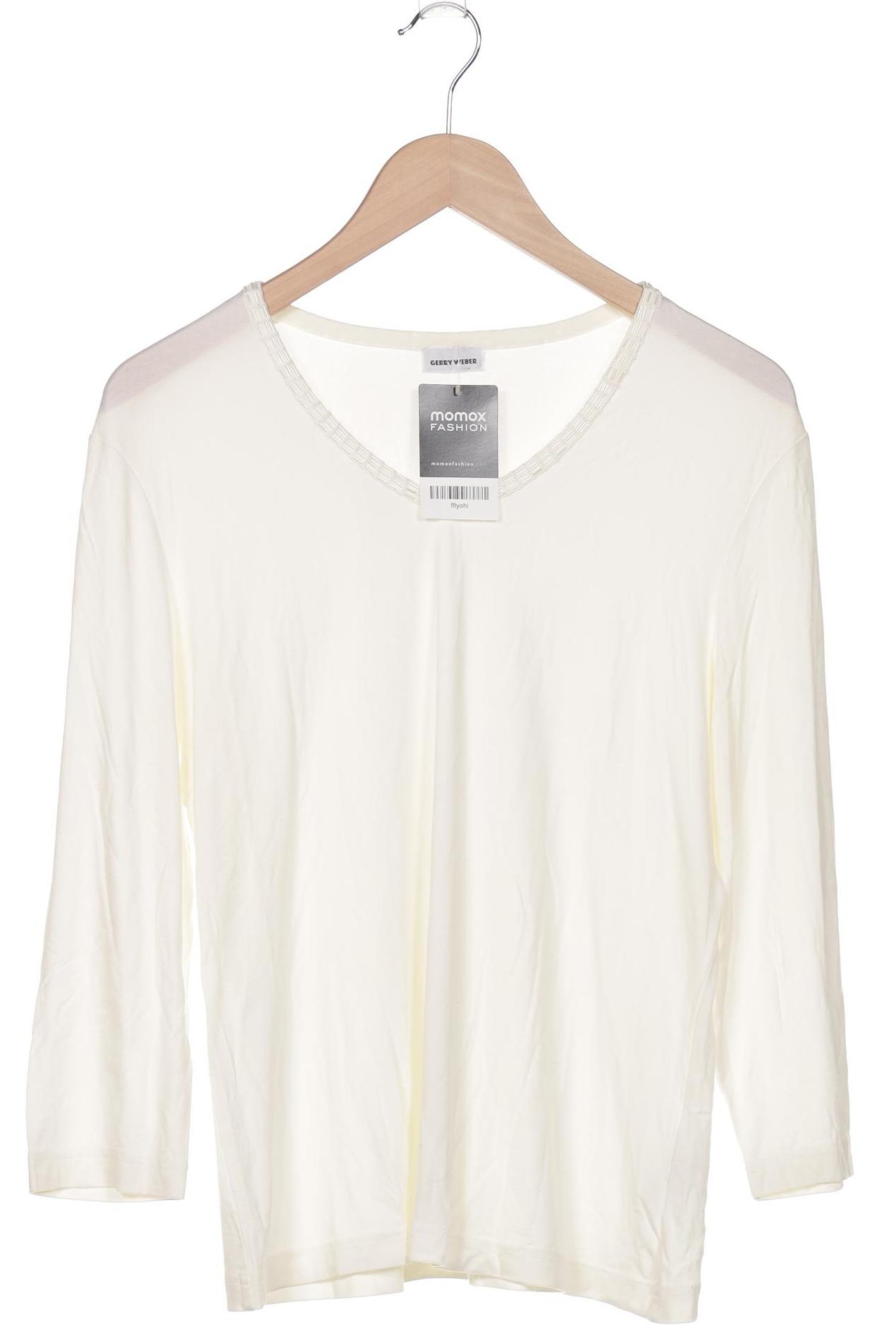 

Gerry Weber Damen Langarmshirt, cremeweiß, Gr. 42