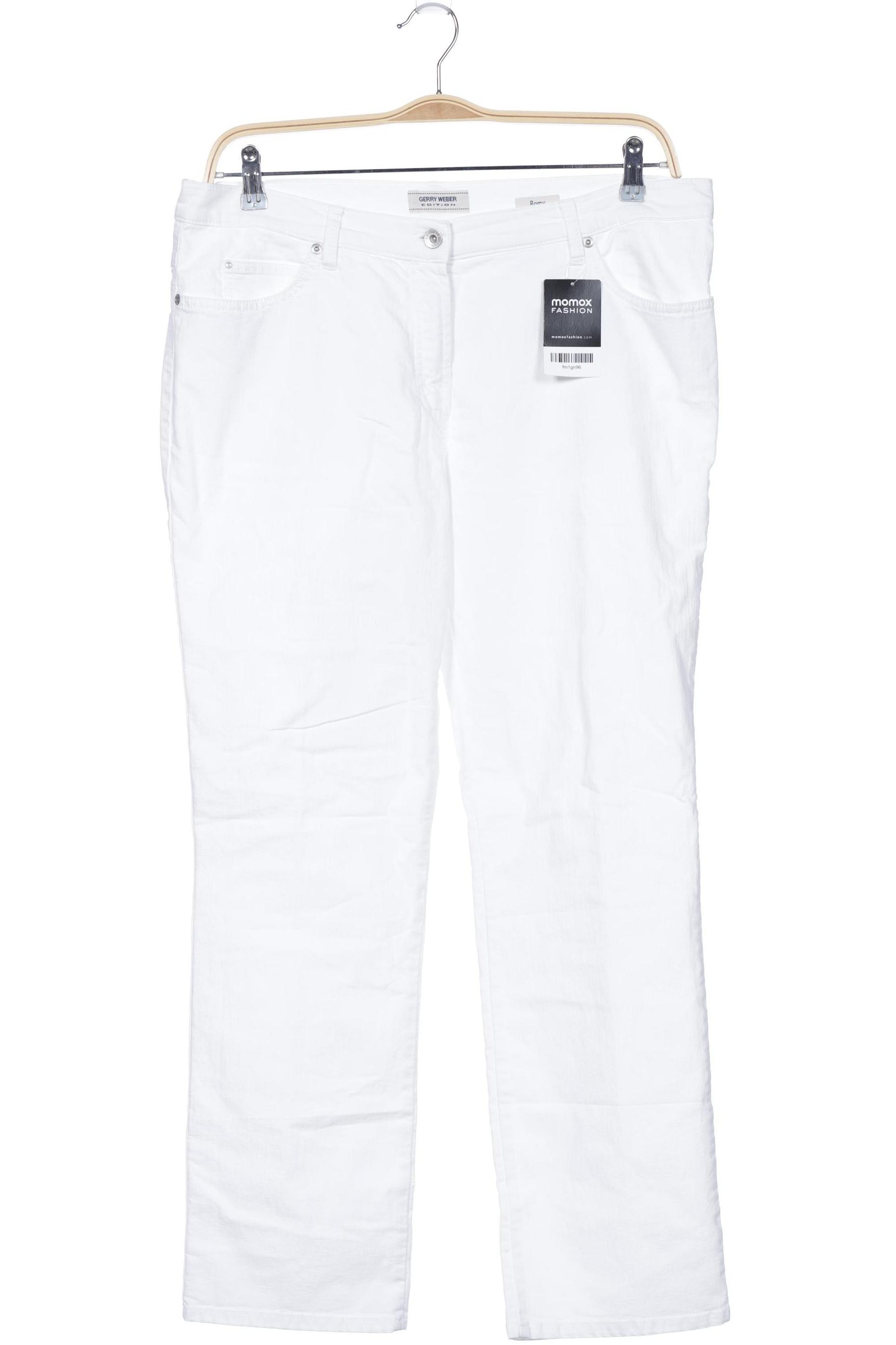 

Gerry Weber Damen Stoffhose, weiß, Gr. 46