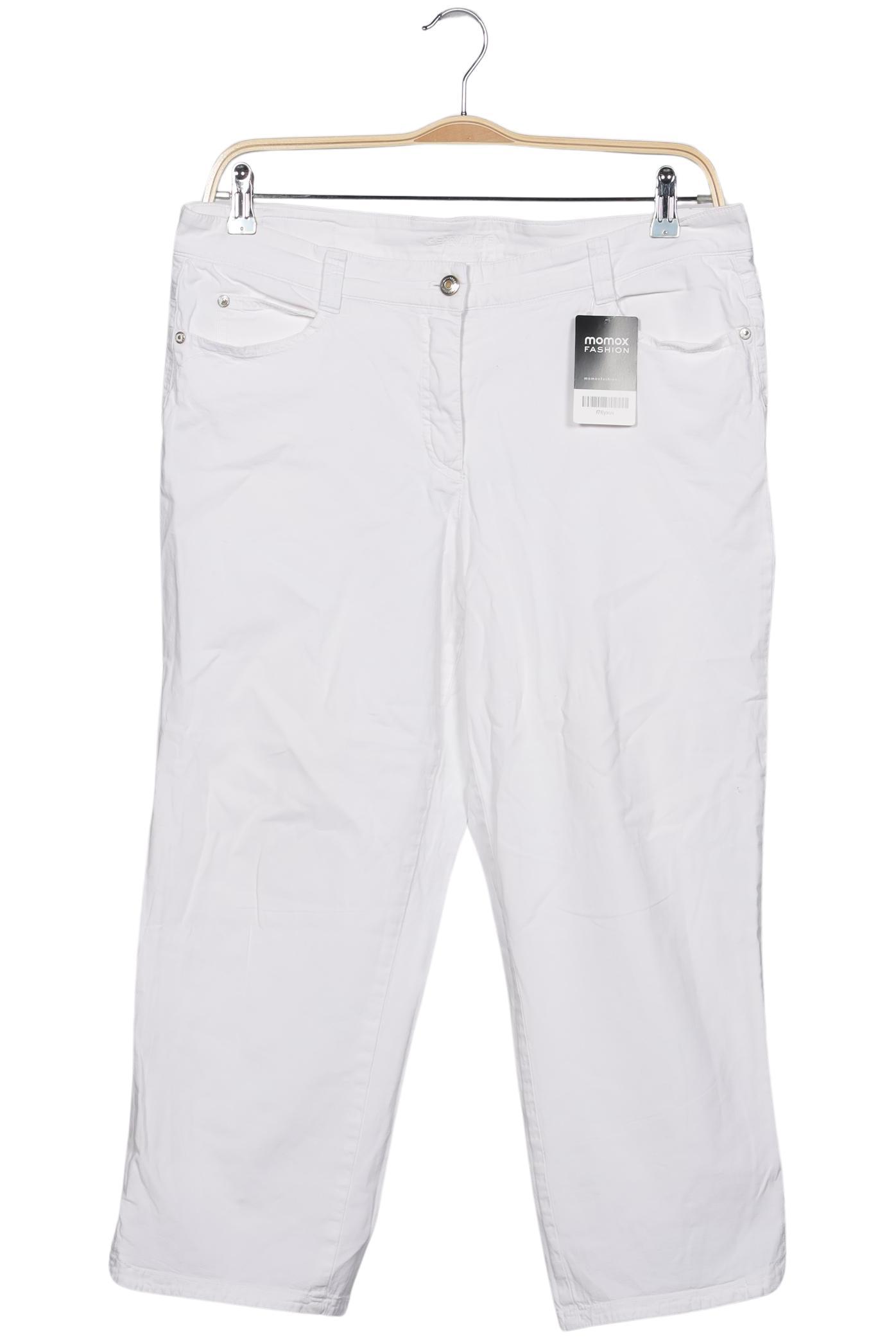 

Gerry Weber Damen Stoffhose, weiß, Gr. 44