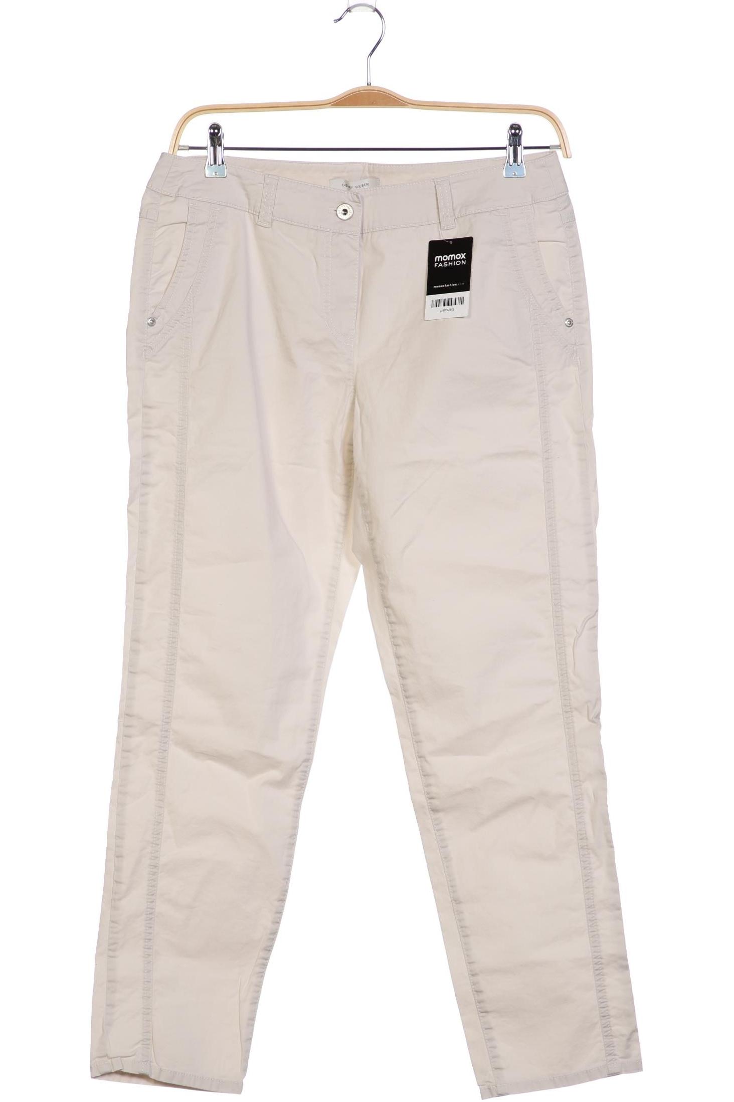 

Gerry Weber Damen Stoffhose, cremeweiß, Gr. 42