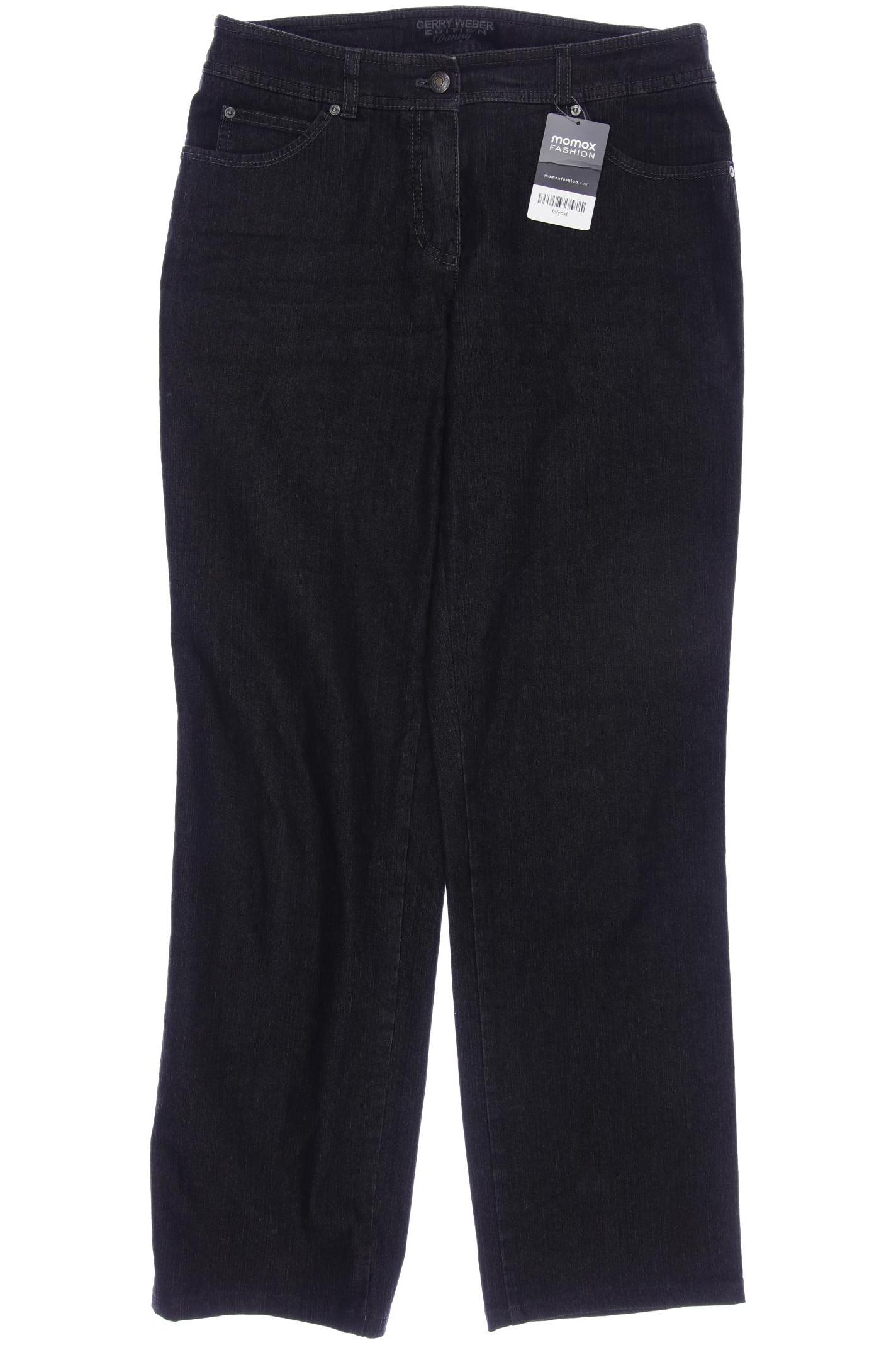 

Gerry Weber Damen Jeans, schwarz