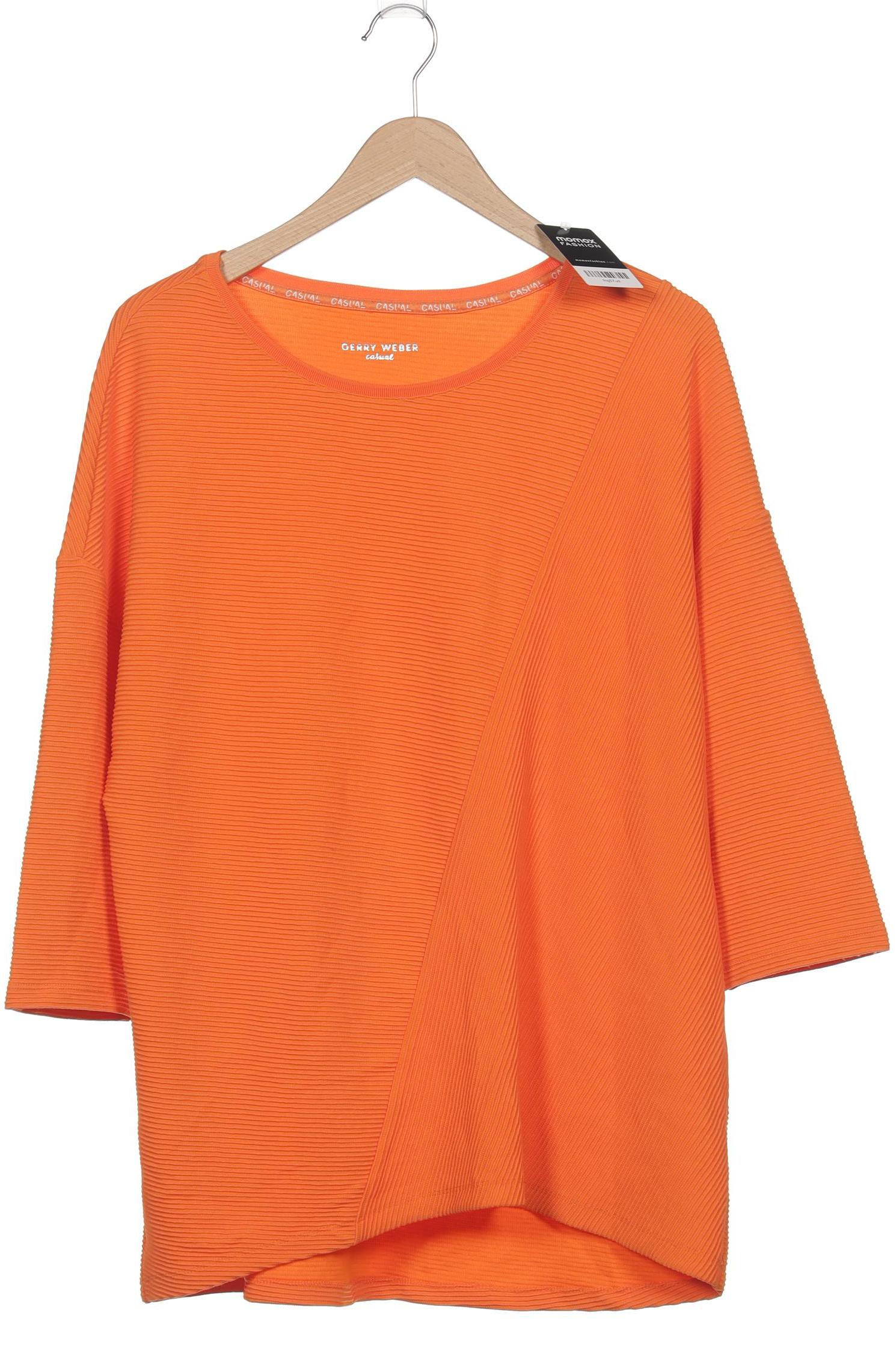 

Gerry Weber Damen Langarmshirt, orange, Gr. 46