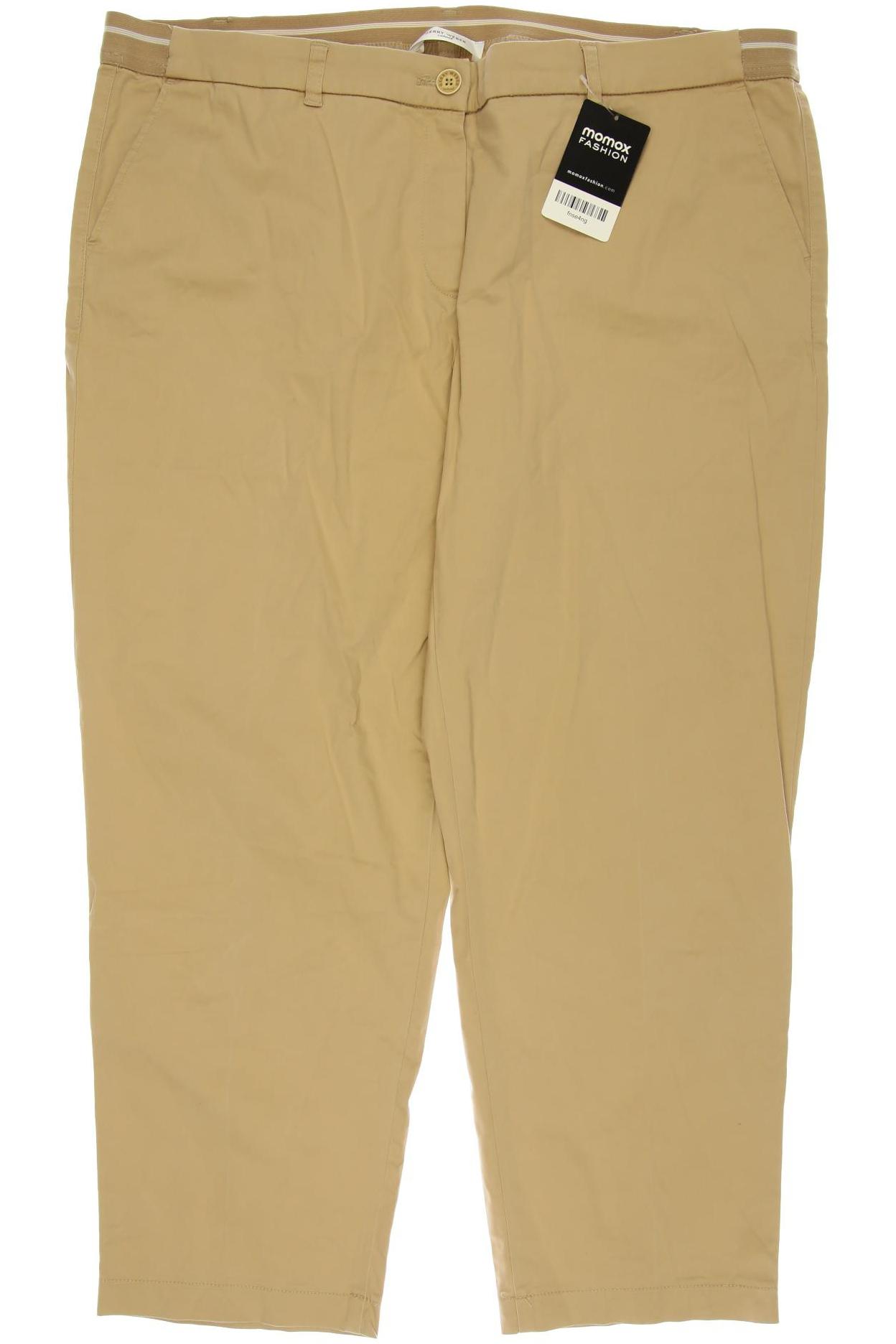 

Gerry Weber Damen Stoffhose, beige, Gr. 56