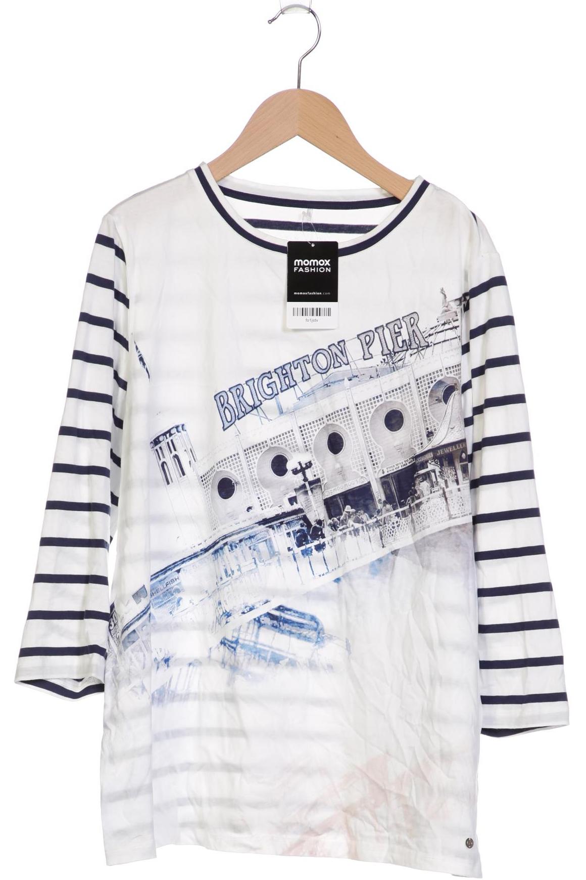 

Gerry Weber Damen Langarmshirt, weiß, Gr. 44