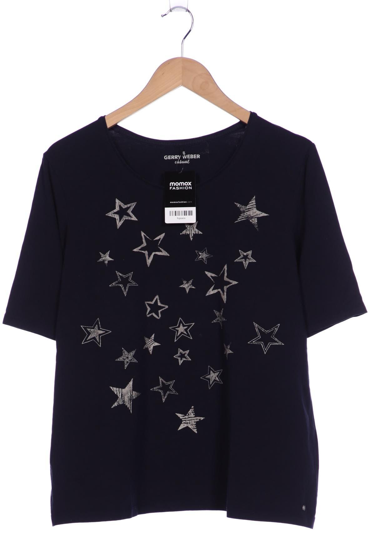 

Gerry Weber Damen T-Shirt, marineblau, Gr. 46