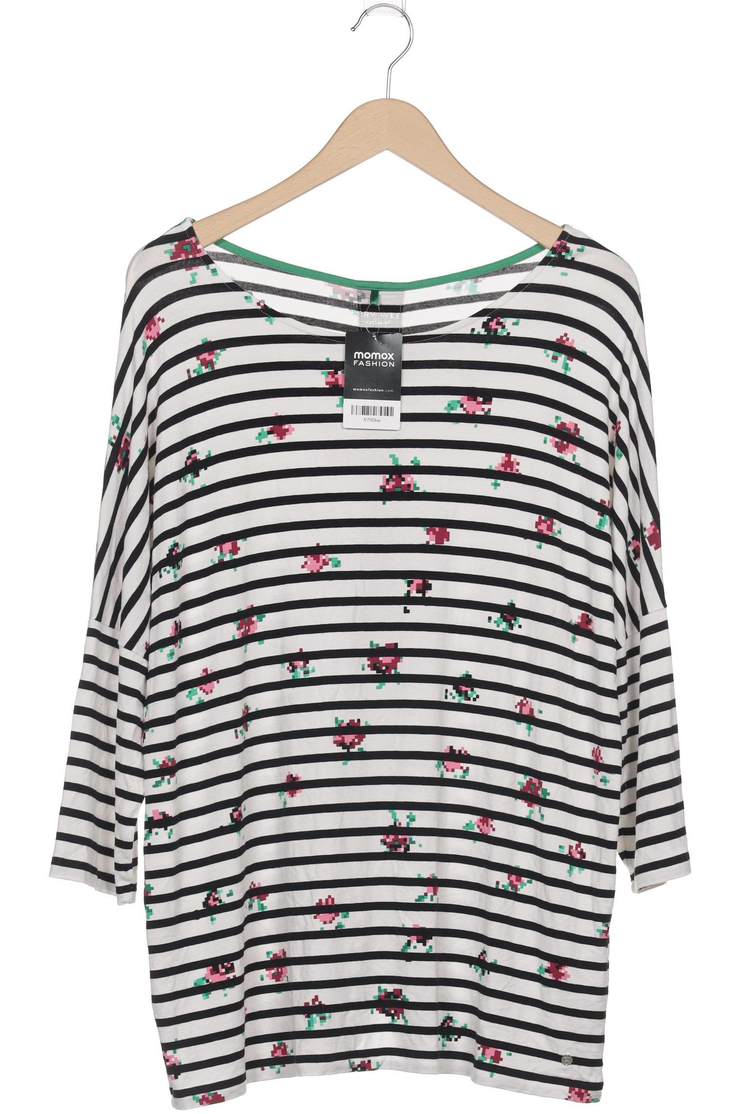 

Gerry Weber Damen Langarmshirt, weiß, Gr. 44