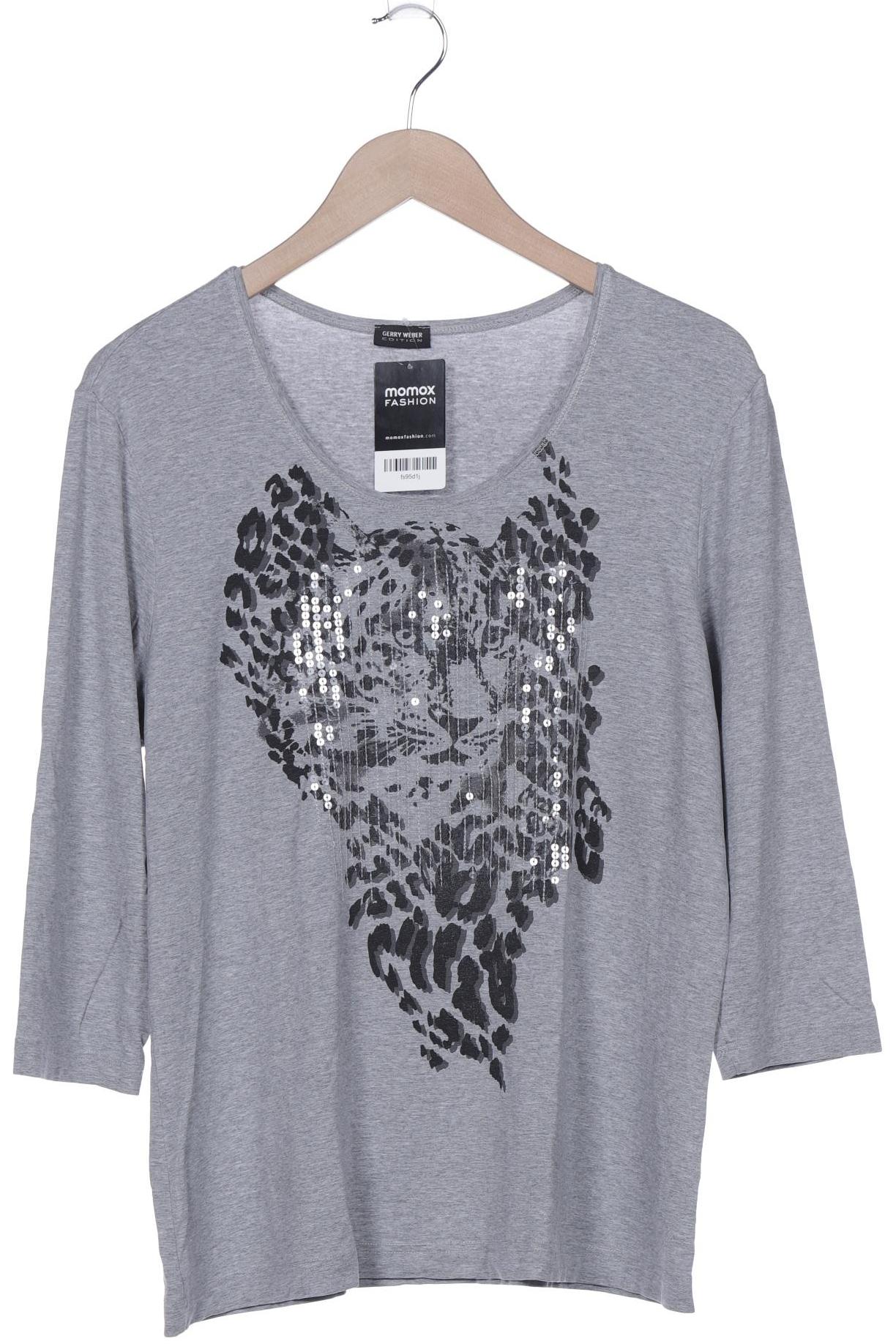 

Gerry Weber Damen Langarmshirt, grau, Gr. 44