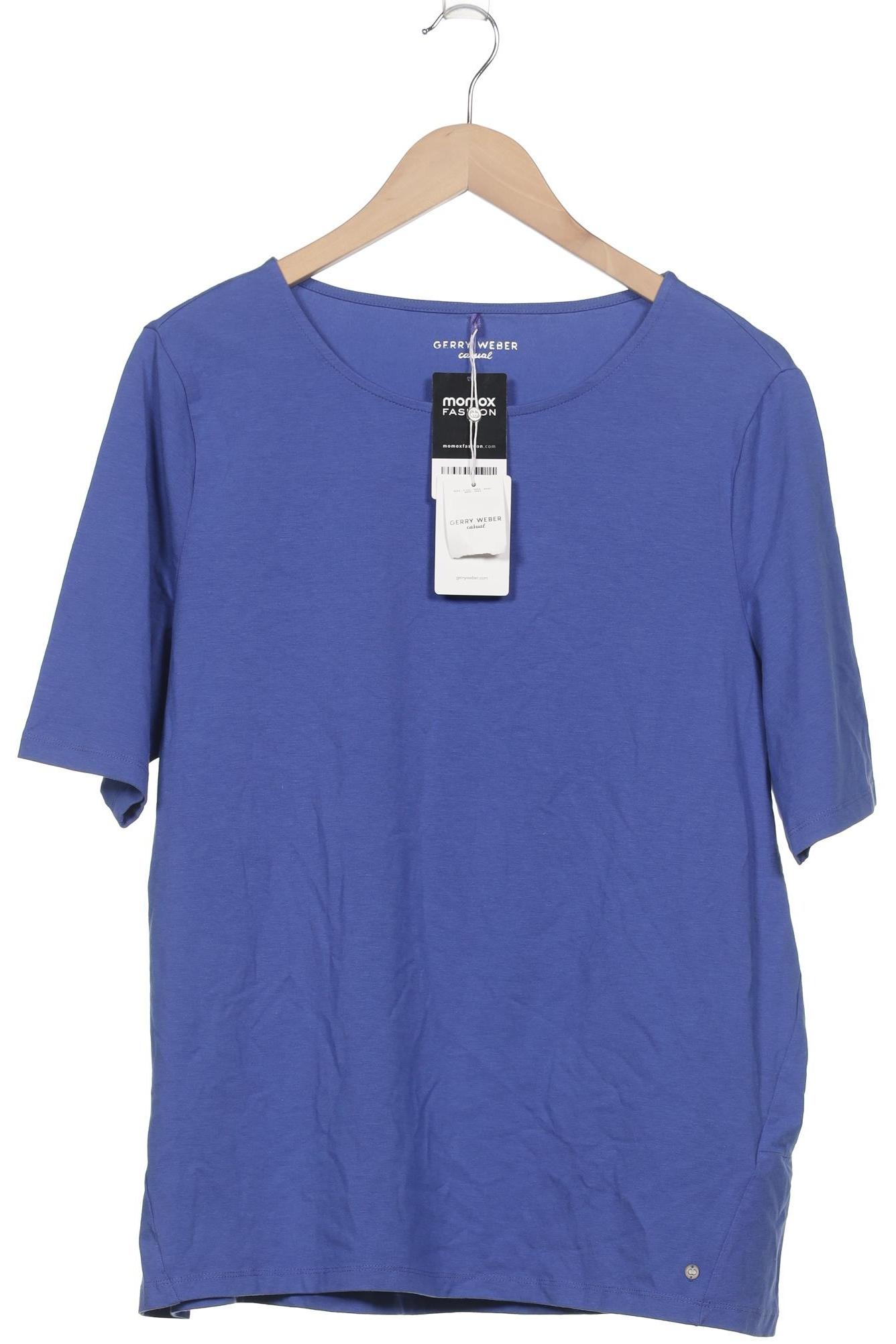 

Gerry Weber Damen T-Shirt, blau, Gr. 48