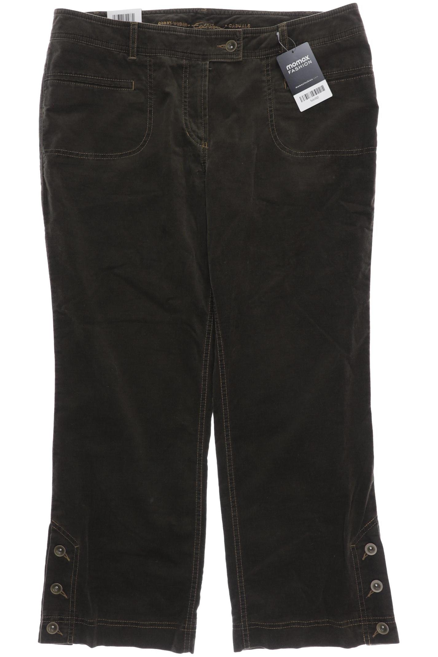 

Gerry Weber Damen Stoffhose, grün, Gr. 44
