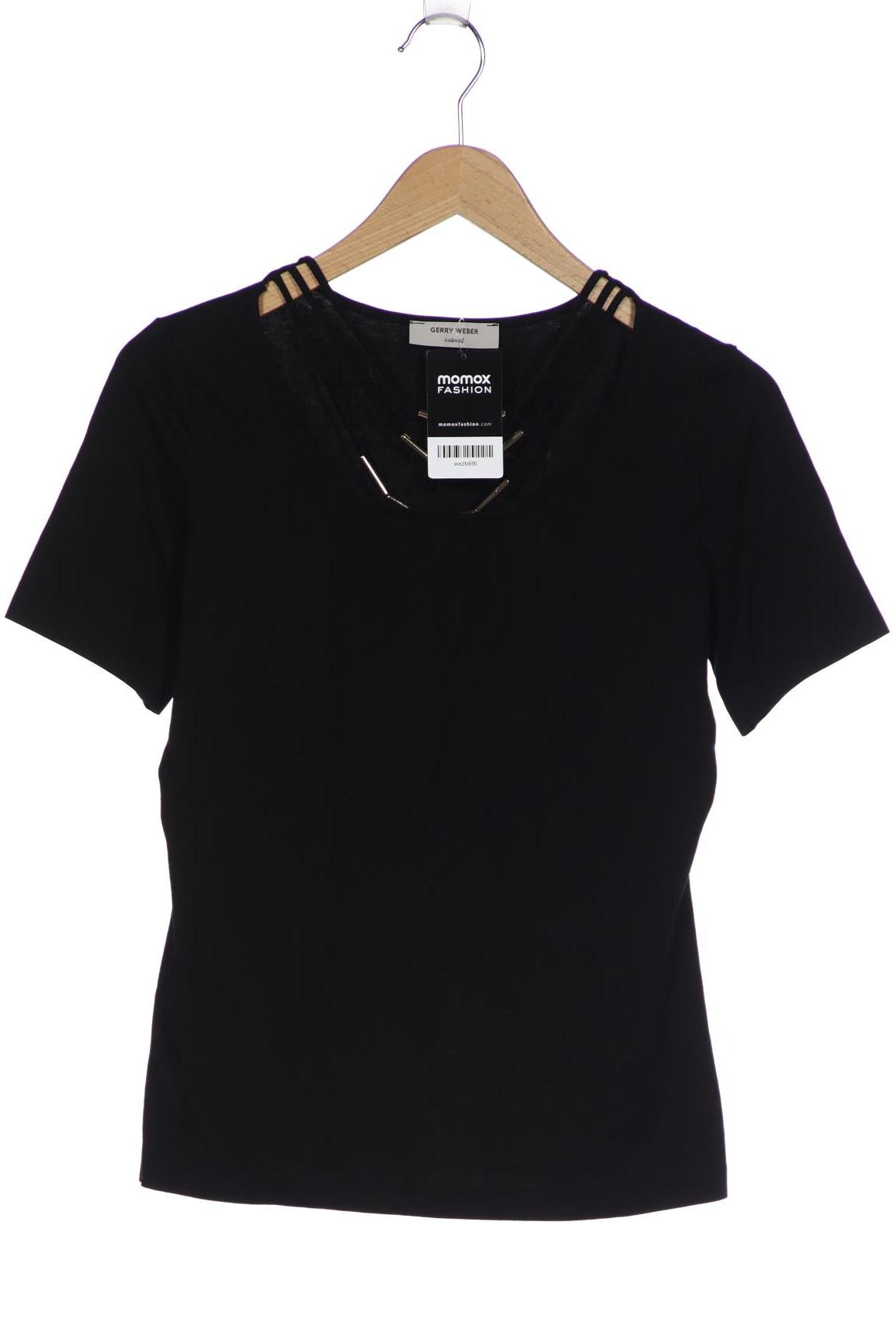 

Gerry Weber Damen T-Shirt, schwarz, Gr. 38