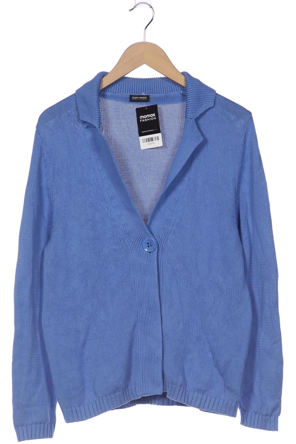 

Gerry Weber Damen Strickjacke, blau, Gr. 42