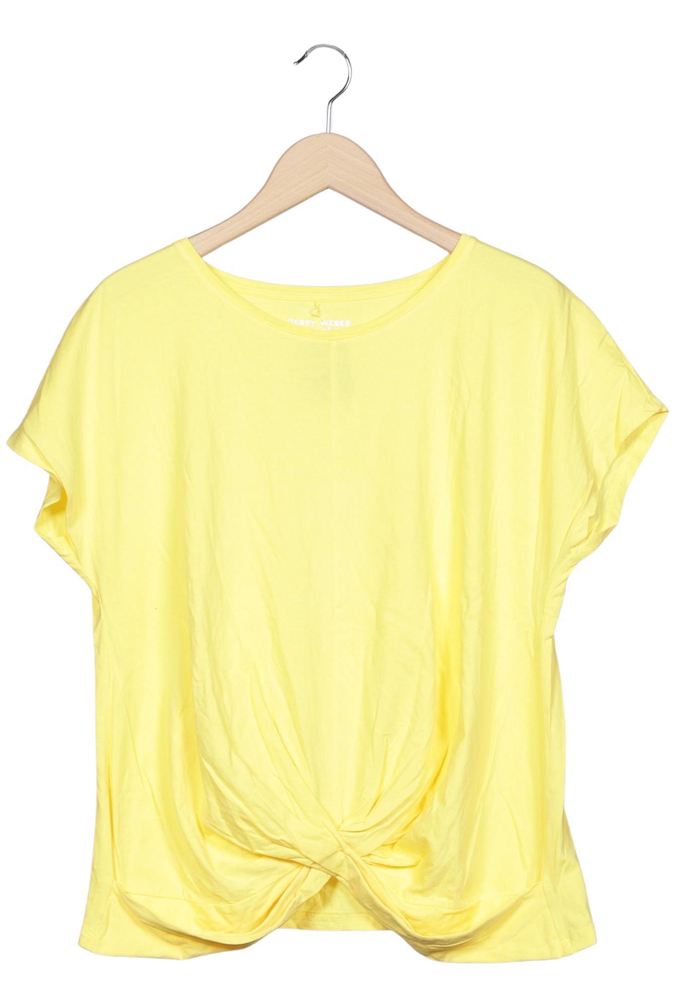 

Gerry Weber Damen T-Shirt, gelb, Gr. 42
