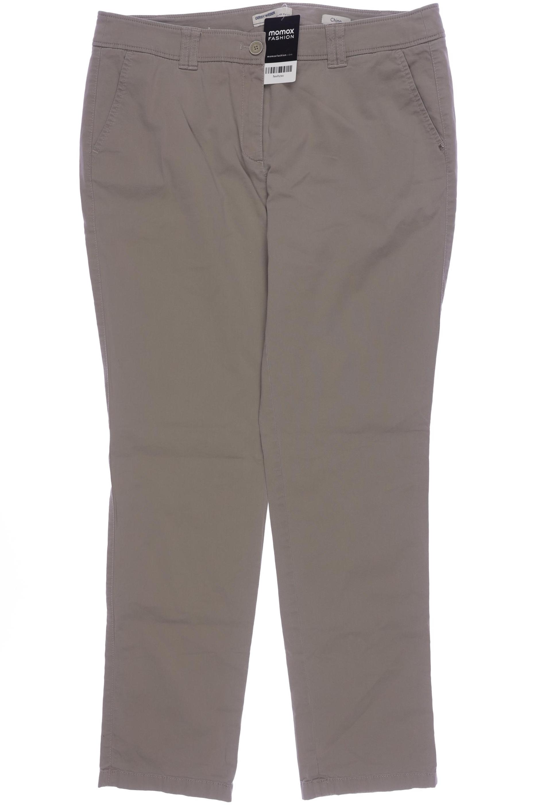 

Gerry Weber Damen Stoffhose, beige, Gr. 44