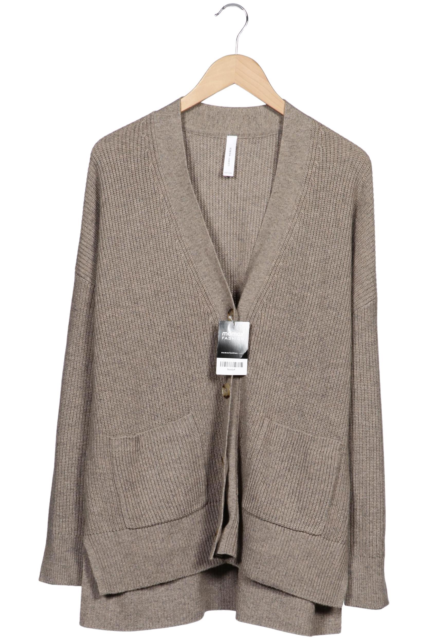 

Gerry Weber Damen Strickjacke, beige, Gr. 48