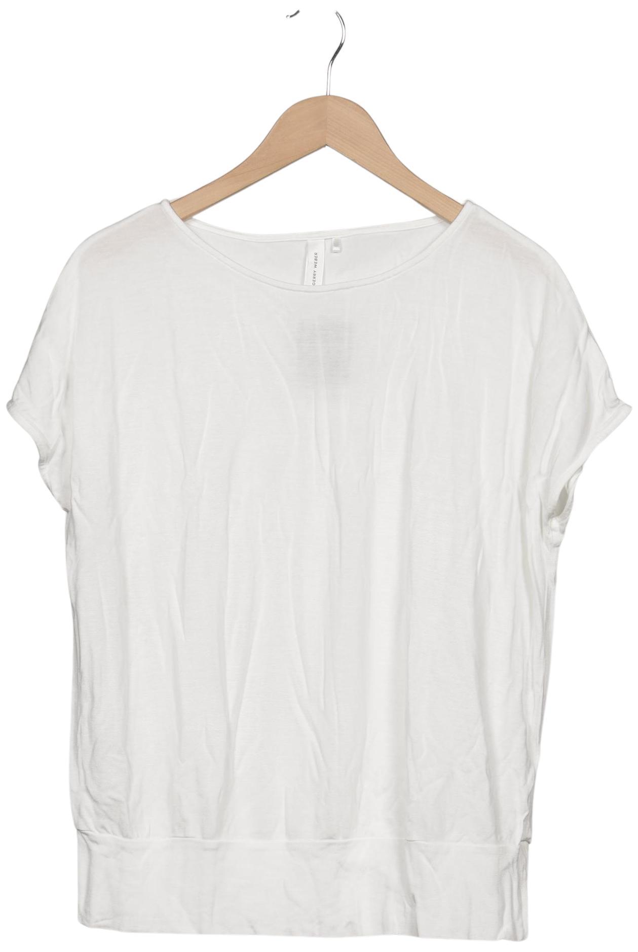 

Gerry Weber Damen T-Shirt, weiß, Gr. 42
