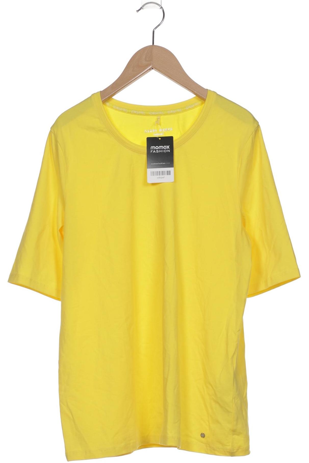 

Gerry Weber Damen T-Shirt, gelb, Gr. 42