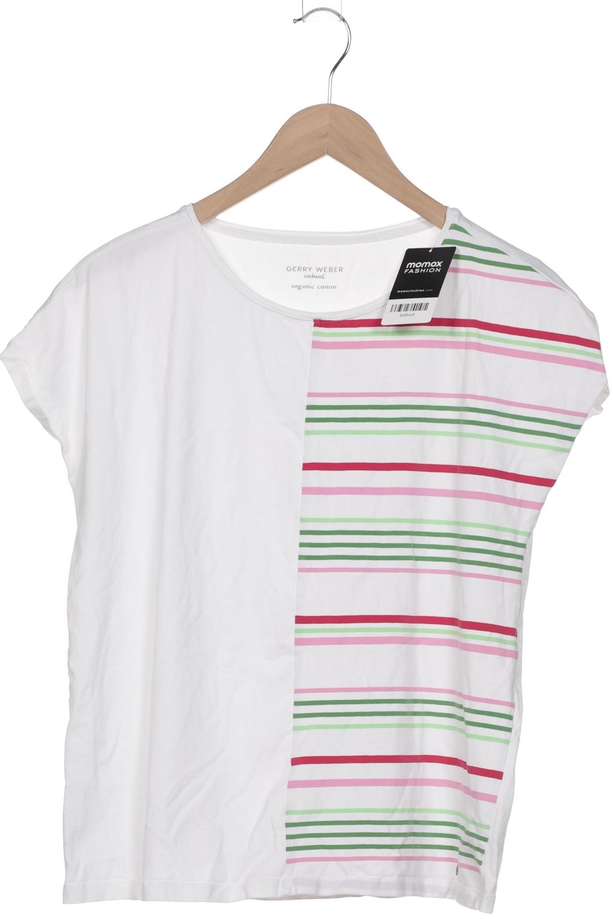 

Gerry Weber Damen T-Shirt, weiß, Gr. 42