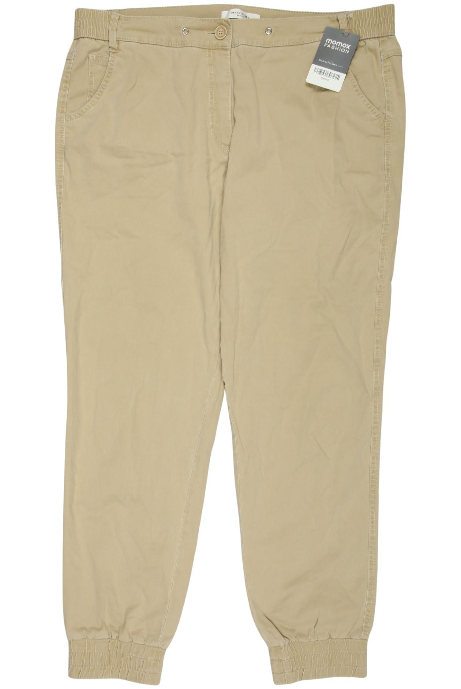 

Gerry Weber Damen Stoffhose, beige, Gr. 44