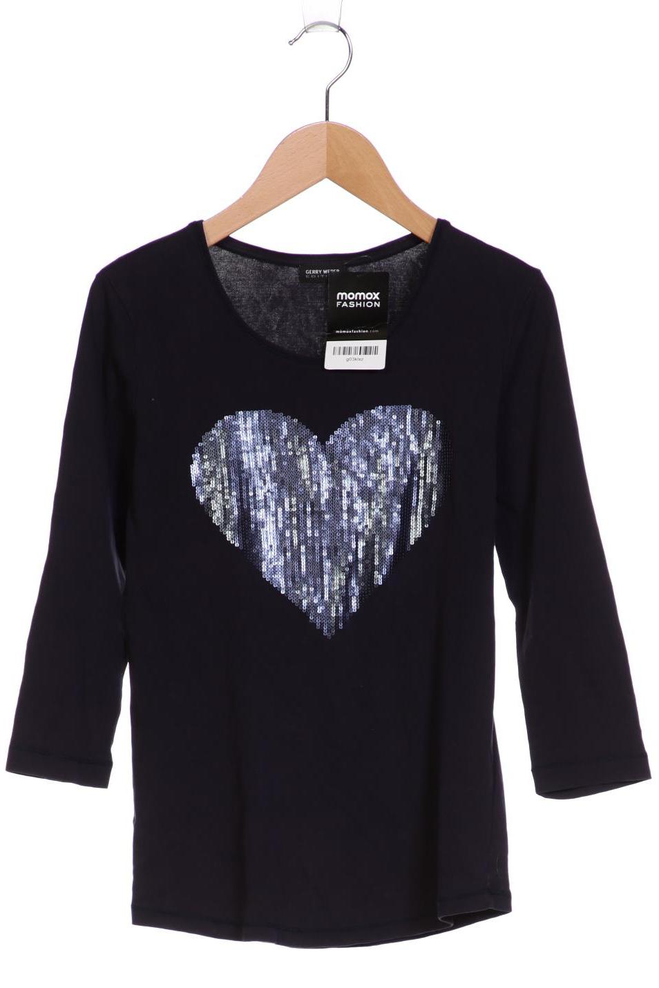 

Gerry Weber Damen Langarmshirt, marineblau, Gr. 36