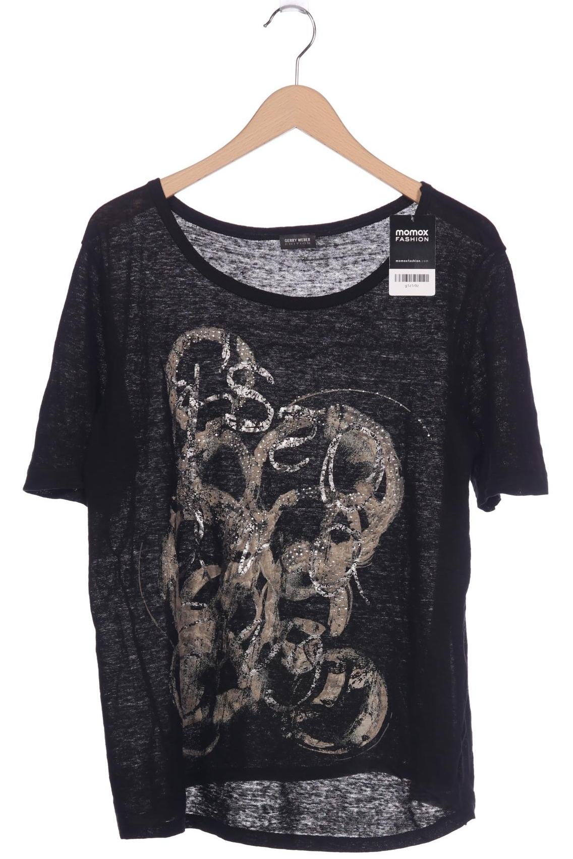 

Gerry Weber Damen T-Shirt, schwarz, Gr. 46