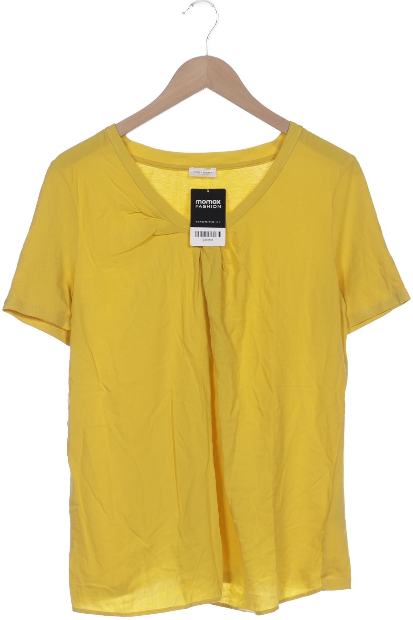 

Gerry Weber Damen T-Shirt, gelb, Gr. 40