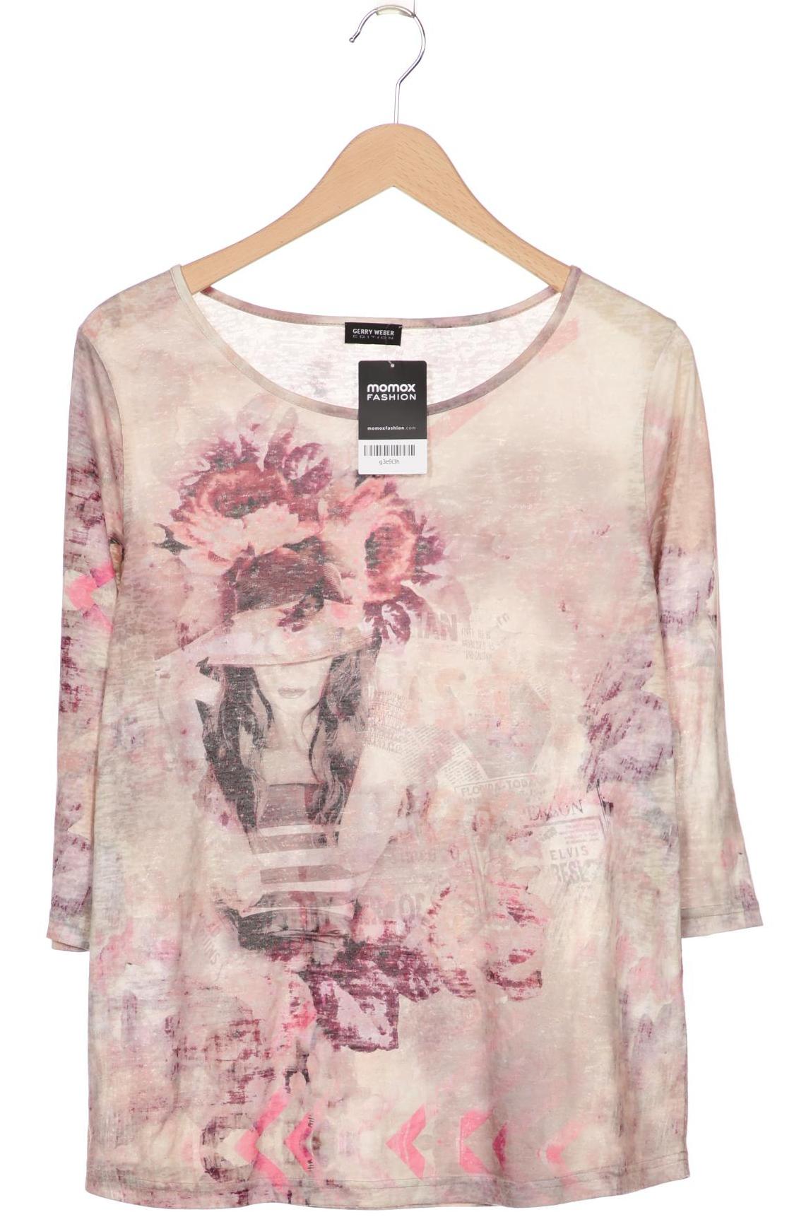 

Gerry Weber Damen Langarmshirt, pink, Gr. 44