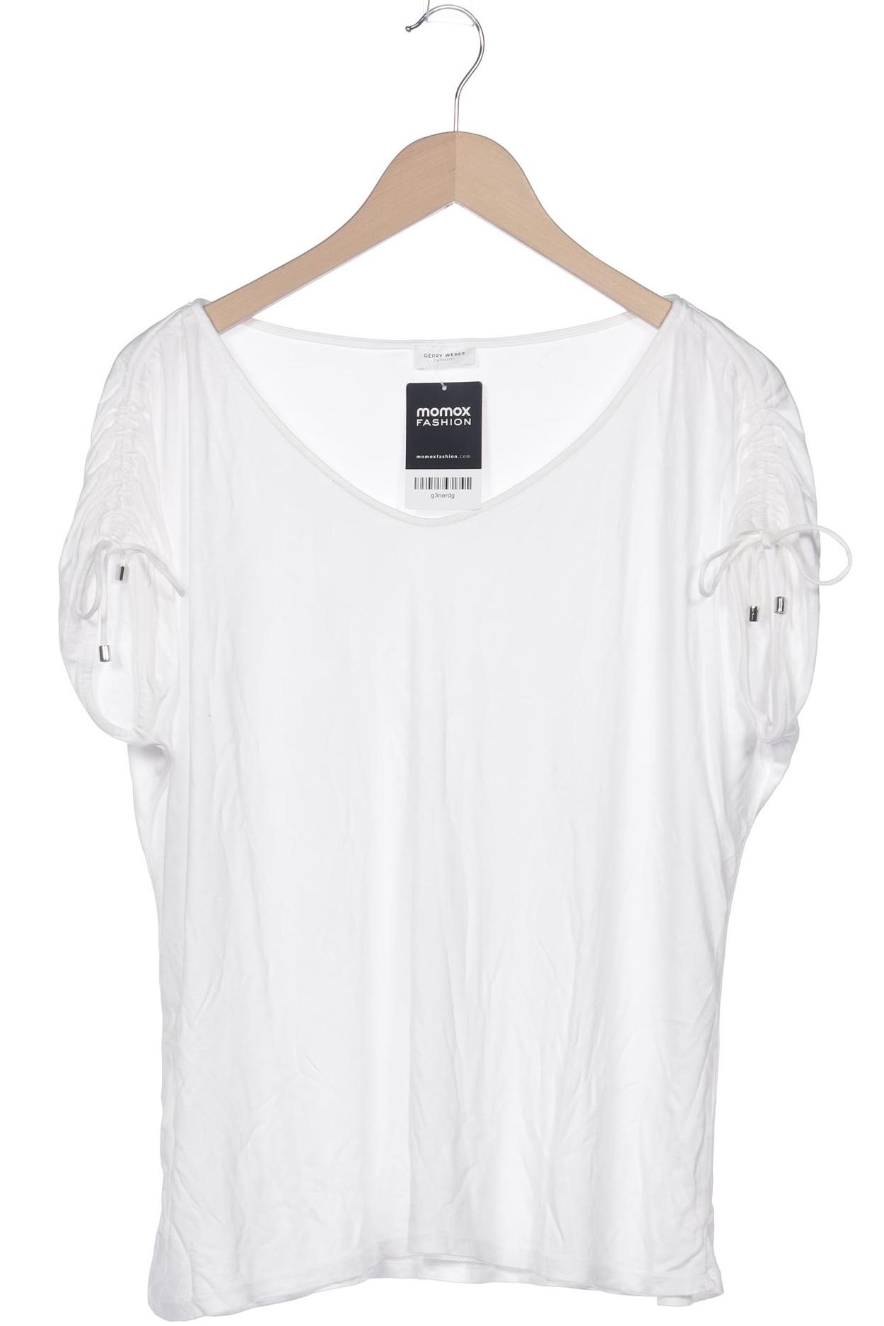 

Gerry Weber Damen T-Shirt, weiß, Gr. 44