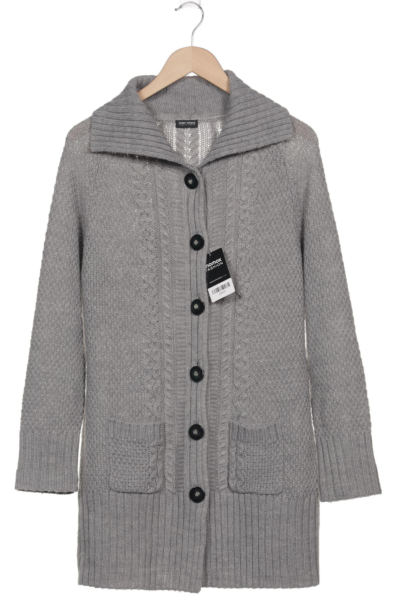 

Gerry Weber Damen Strickjacke, grau, Gr. 42