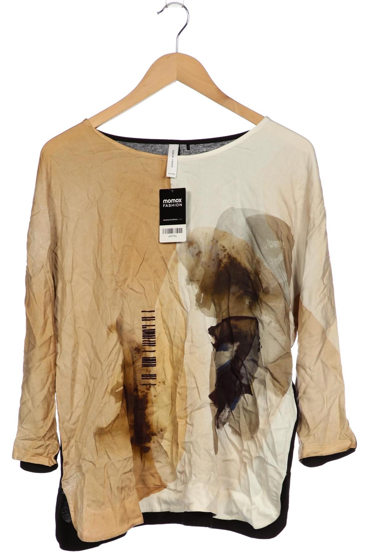 

Gerry Weber Damen Langarmshirt, beige, Gr. 46