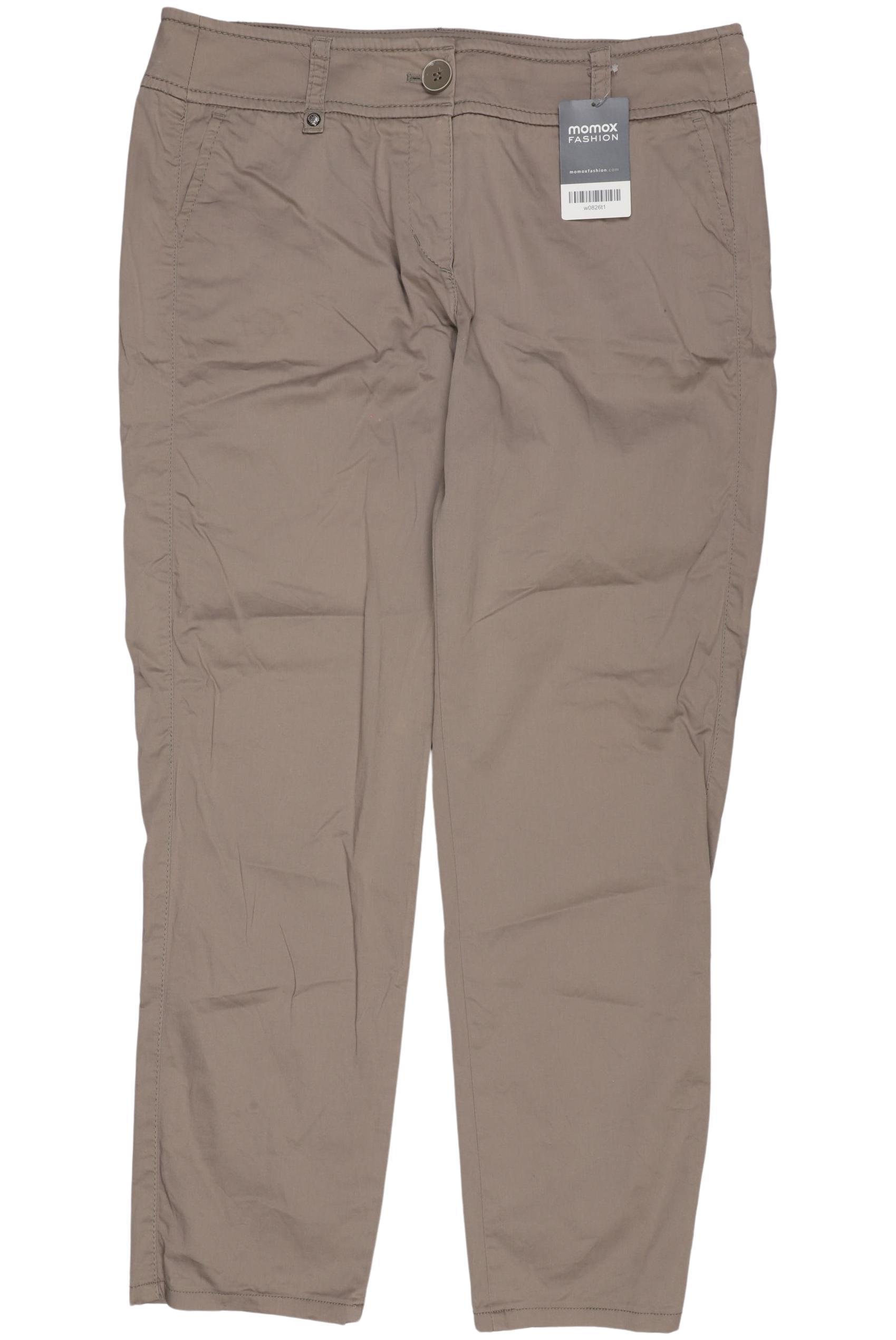 

Gerry Weber Damen Stoffhose, beige, Gr. 42