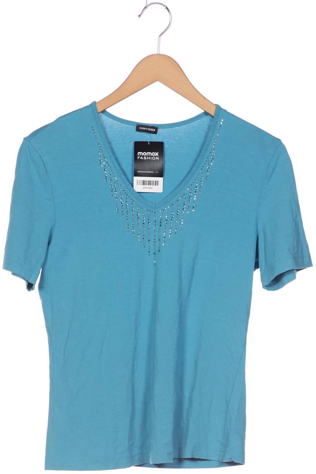 

Gerry Weber Damen T-Shirt, türkis, Gr. 38