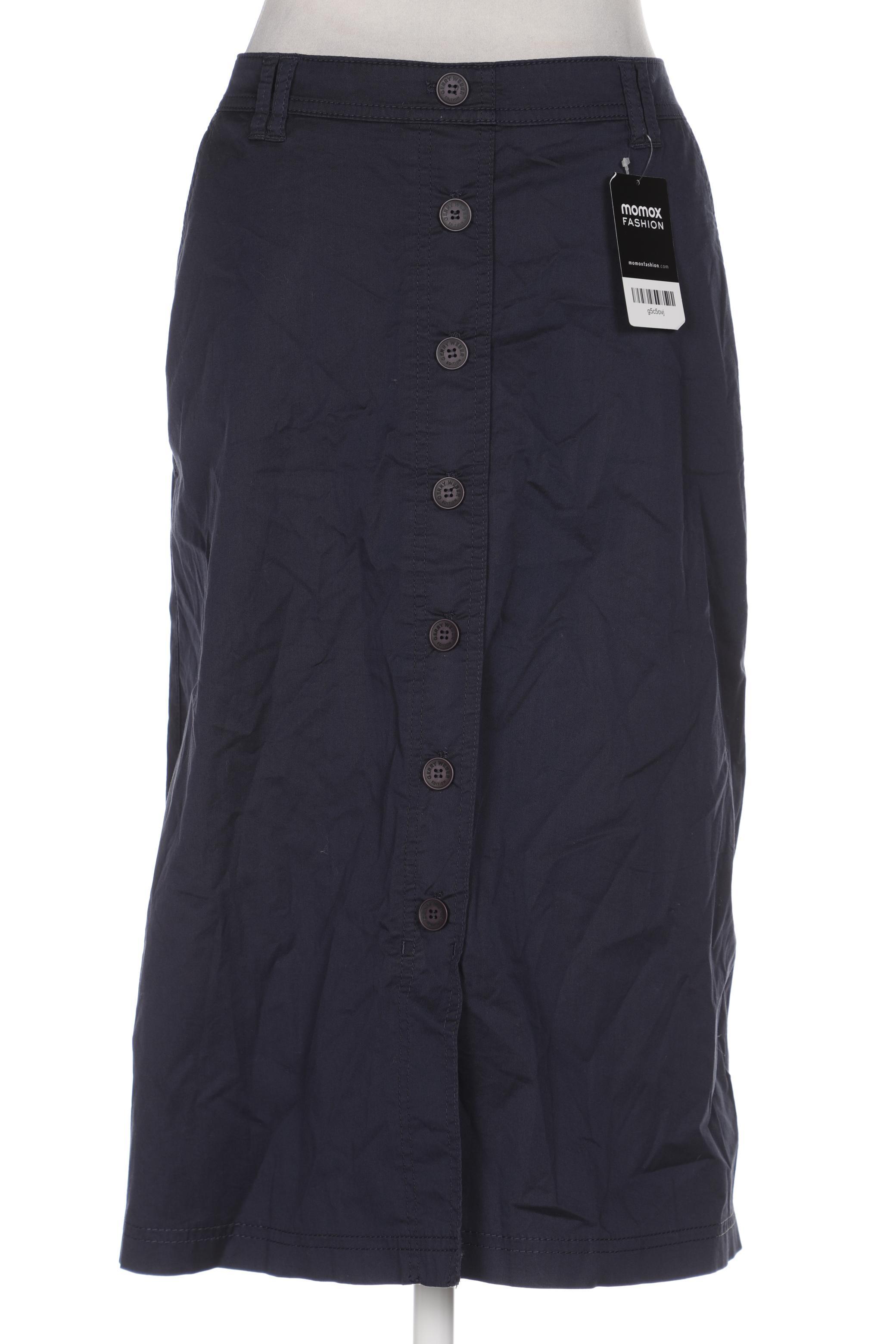 

Gerry Weber Damen Rock, blau, Gr. 40