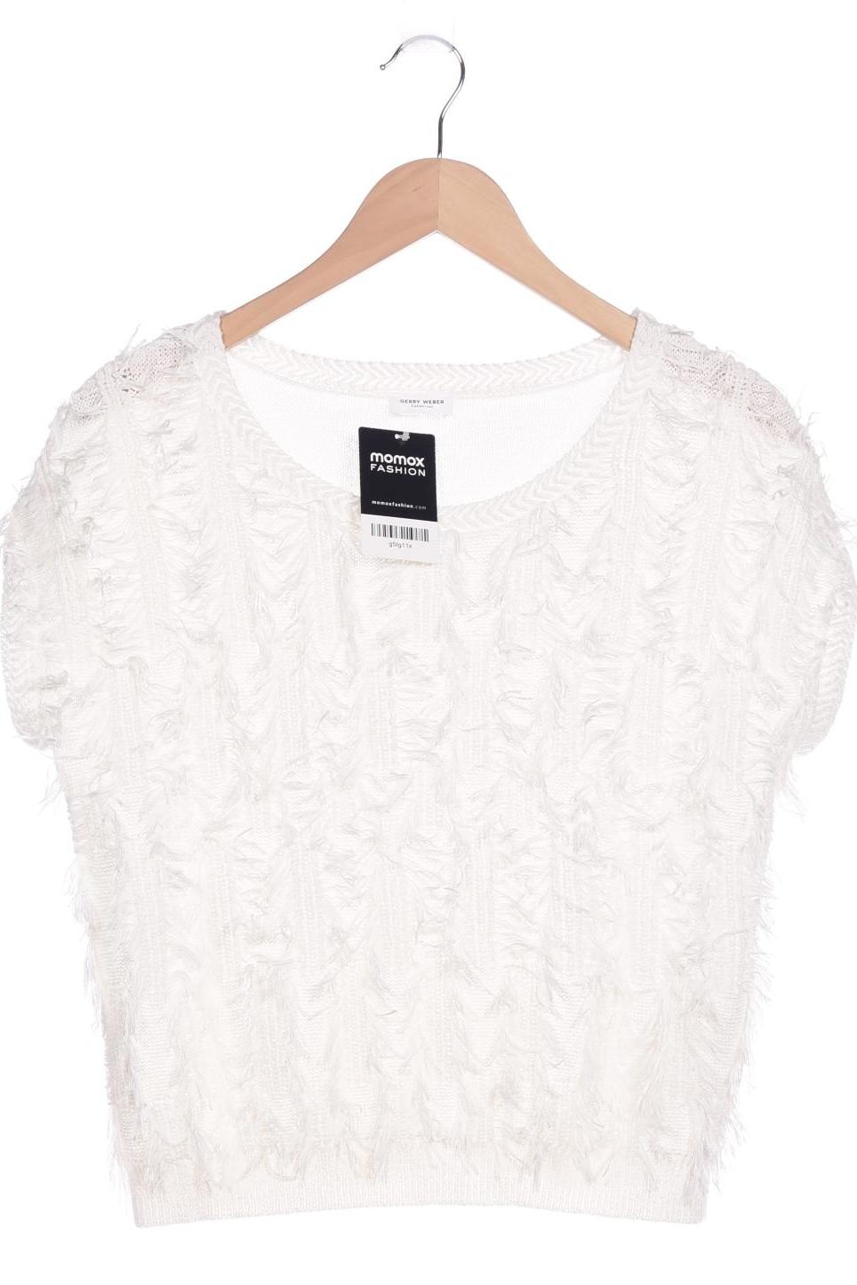

Gerry Weber Damen Pullover, weiß, Gr. 36