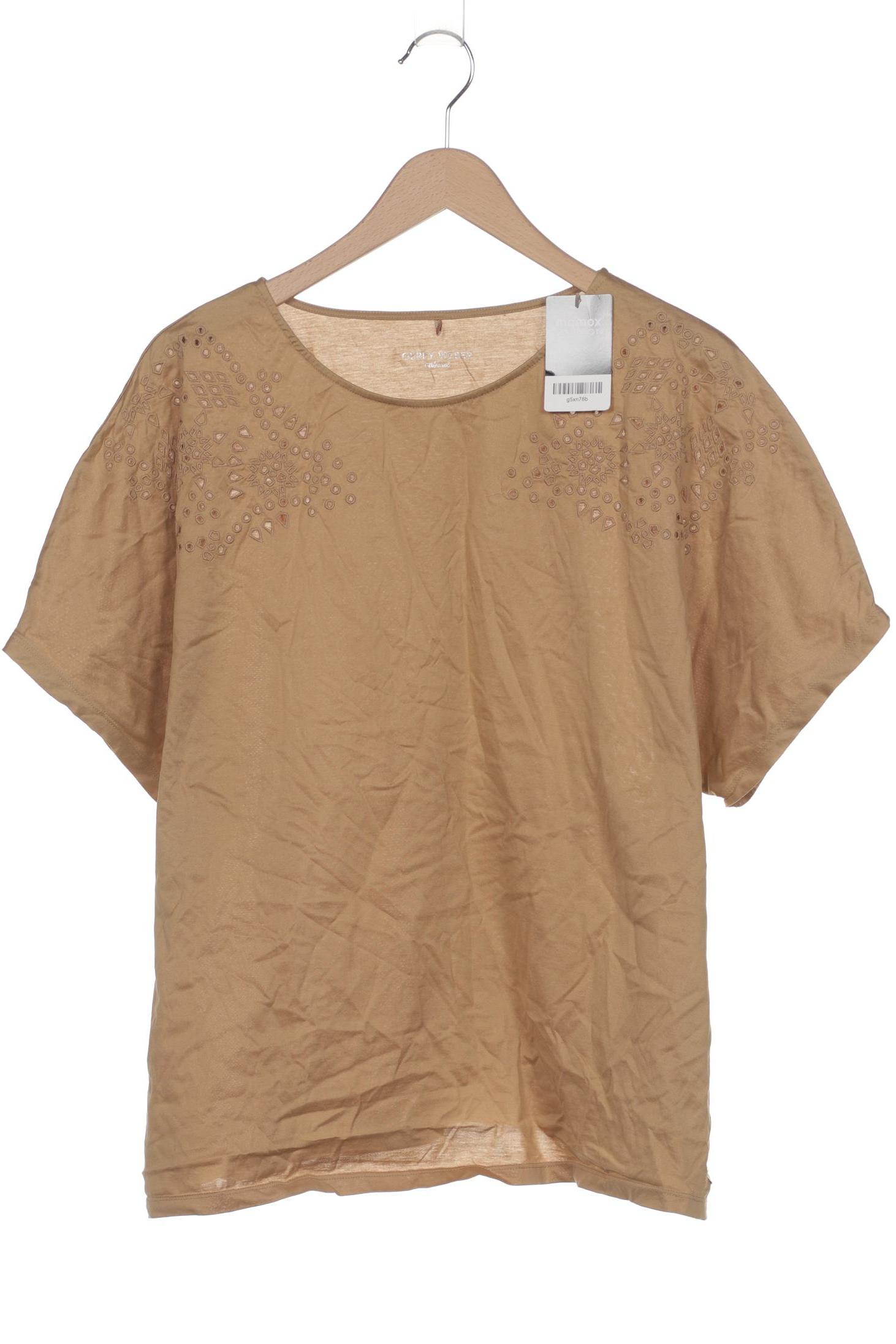 

Gerry Weber Damen T-Shirt, beige, Gr. 48