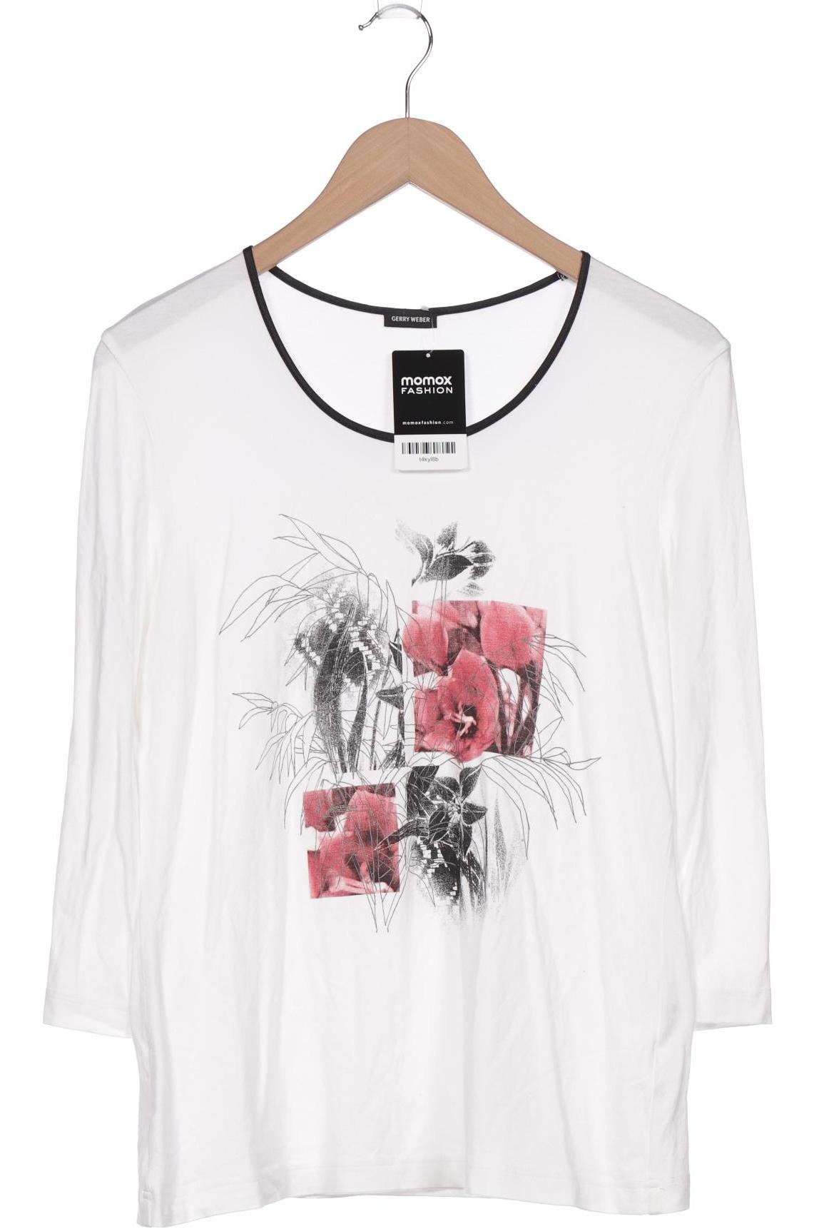 

Gerry Weber Damen Langarmshirt, weiß, Gr. 40