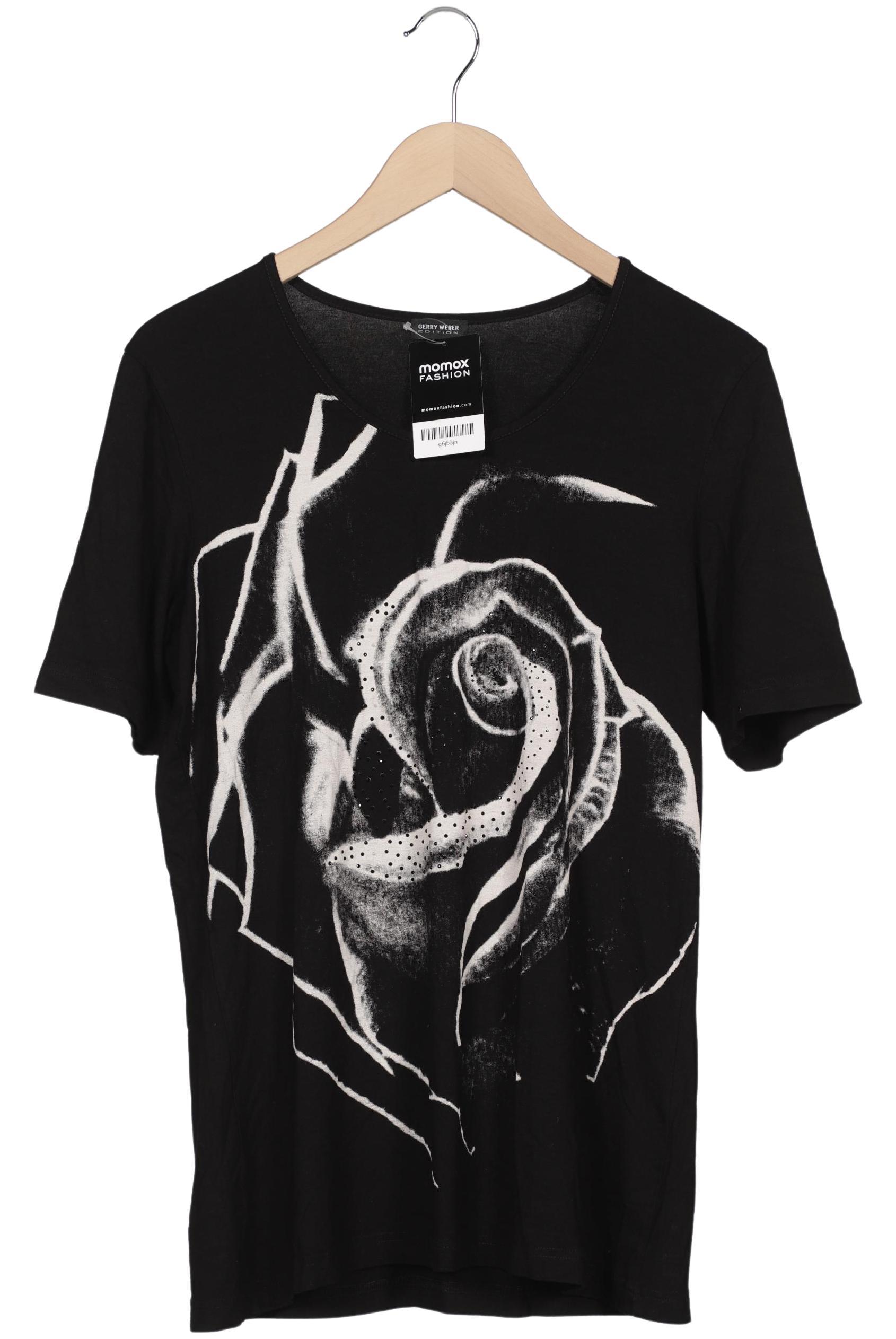 

Gerry Weber Damen T-Shirt, schwarz, Gr. 42