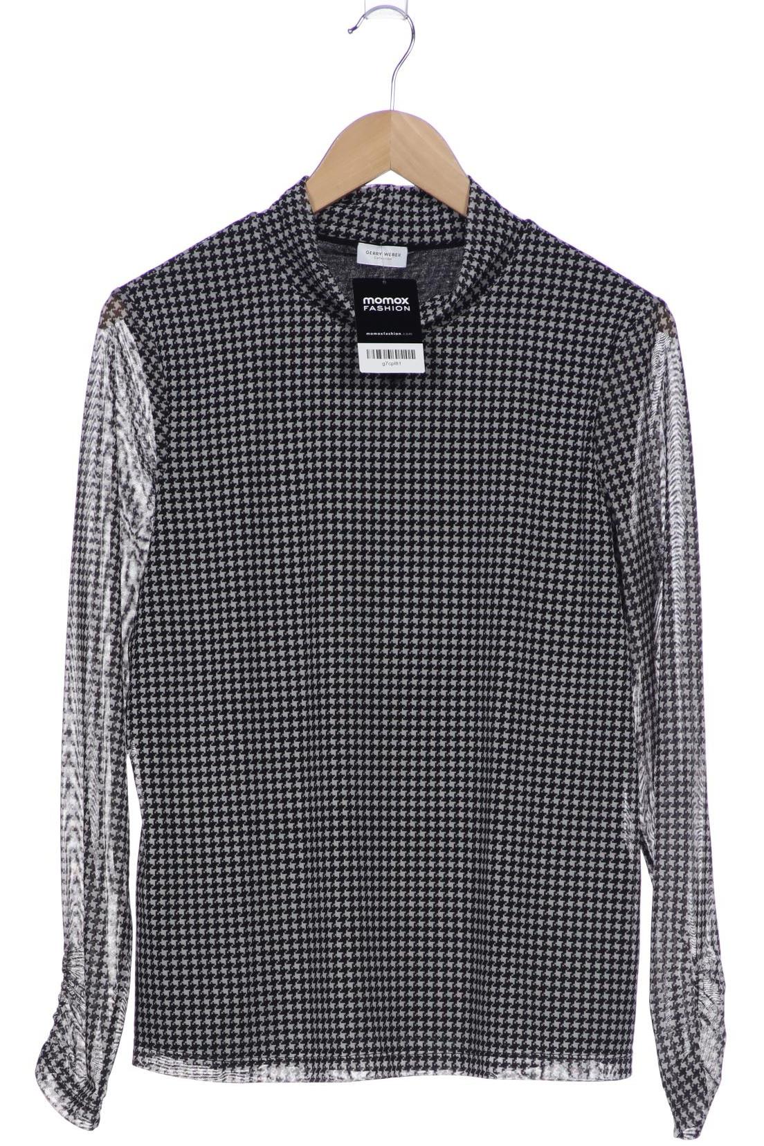 

Gerry Weber Damen Langarmshirt, schwarz, Gr. 42